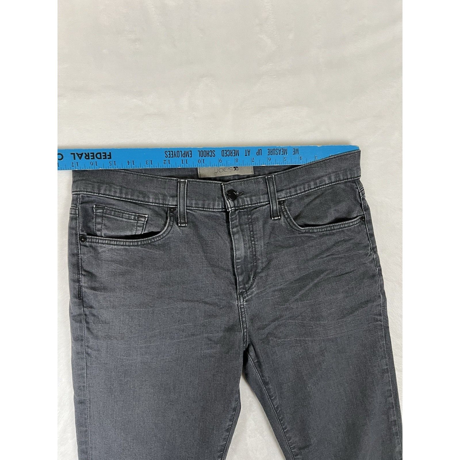 Joe's Joe’s Jeans Gray Roberts Slim Fit Skinny Size 34x28 Size US 34 / EU 50 - 2 Thumbnail