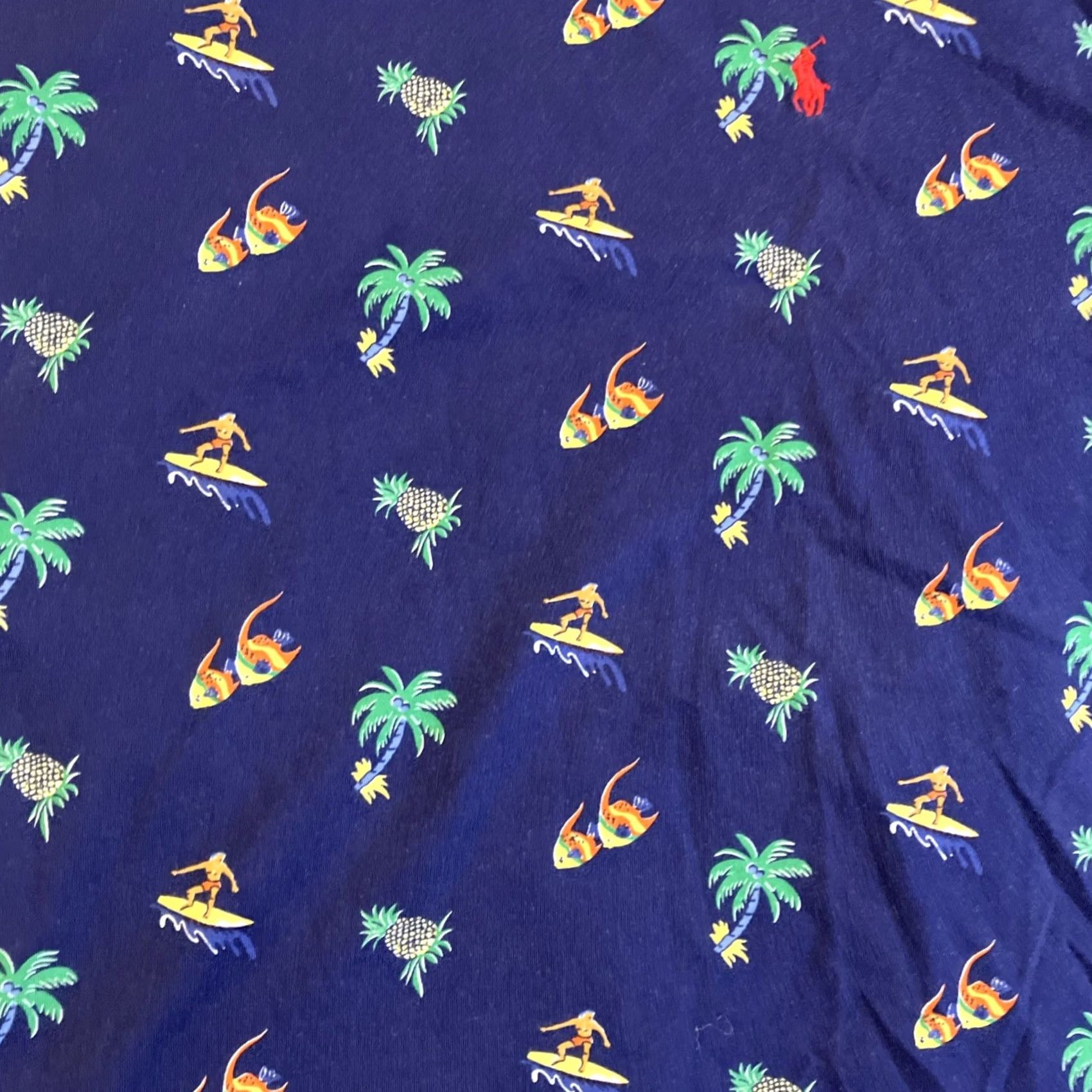 Polo Ralph Lauren Ralph Lauren Shirt Men's Large All Over Print Surfer Fish Awesome T Size US L / EU 52-54 / 3 - 2 Thumbnail