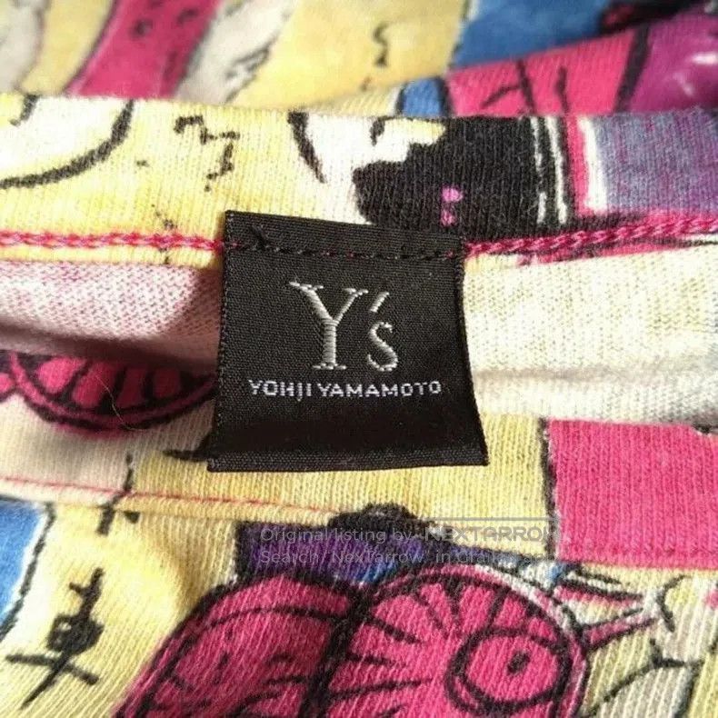 Yohji Yamamoto Y's Yohji Yamamoto Graphic Short Sleeve Tee Size US XS / EU 42 / 0 - 4 Thumbnail
