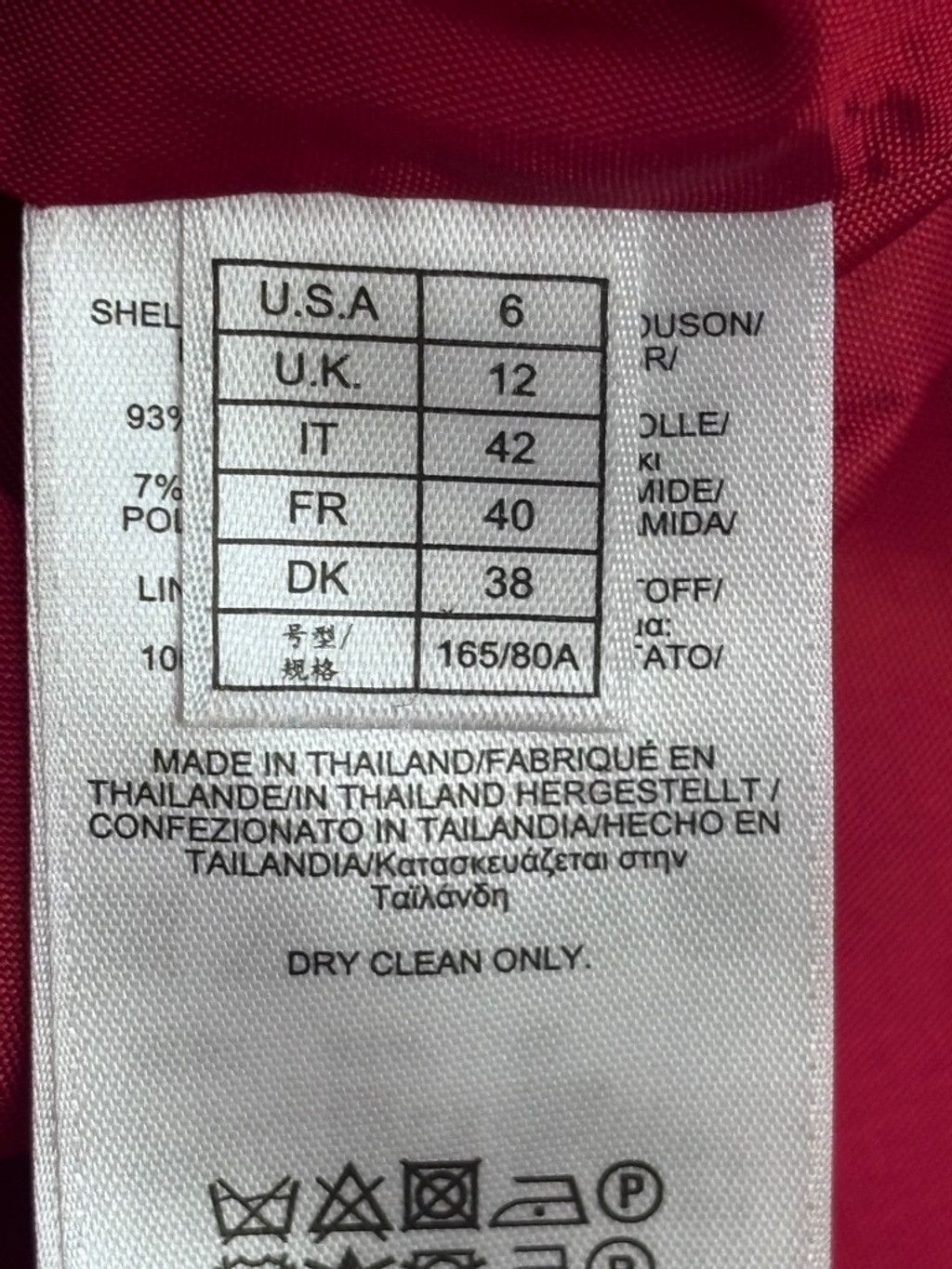 Brooks Brothers Women's Brooks Brothers Dress, Size 6, Red & White Size M / US 6-8 / IT 42-44 - 9 Thumbnail