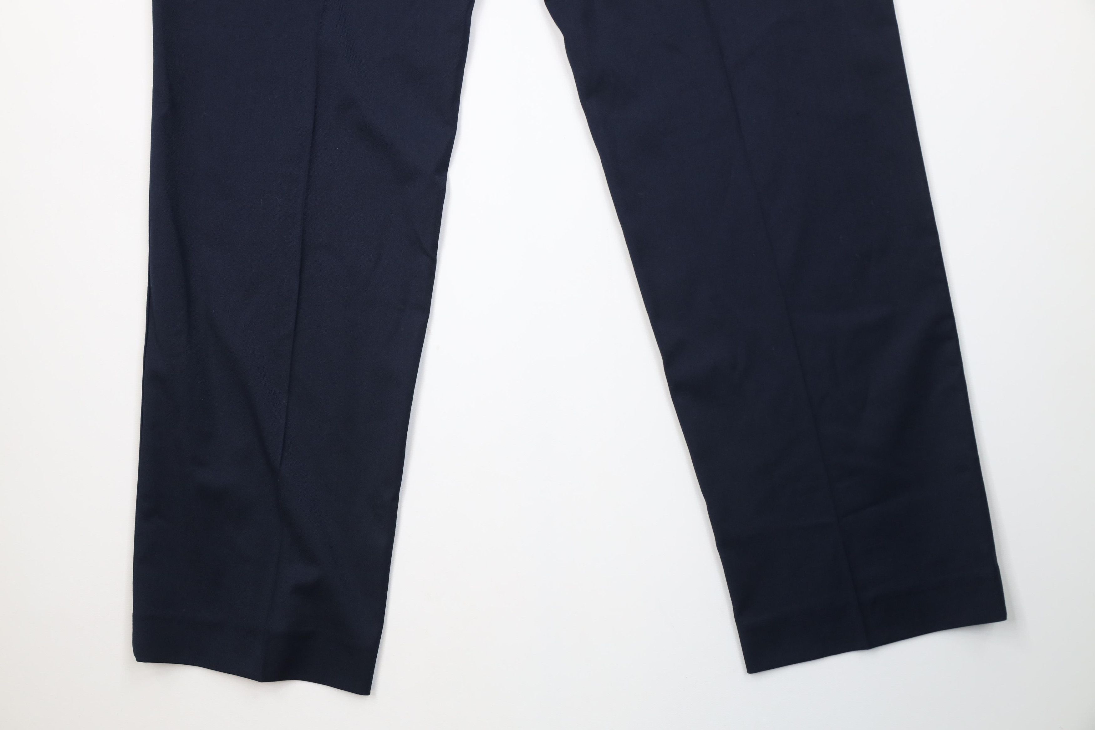 Polo Ralph Lauren Vintage Y2K Ralph Lauren Gabardine Knit Chino Pants Blue Size US 36 / EU 52 - 13 Thumbnail