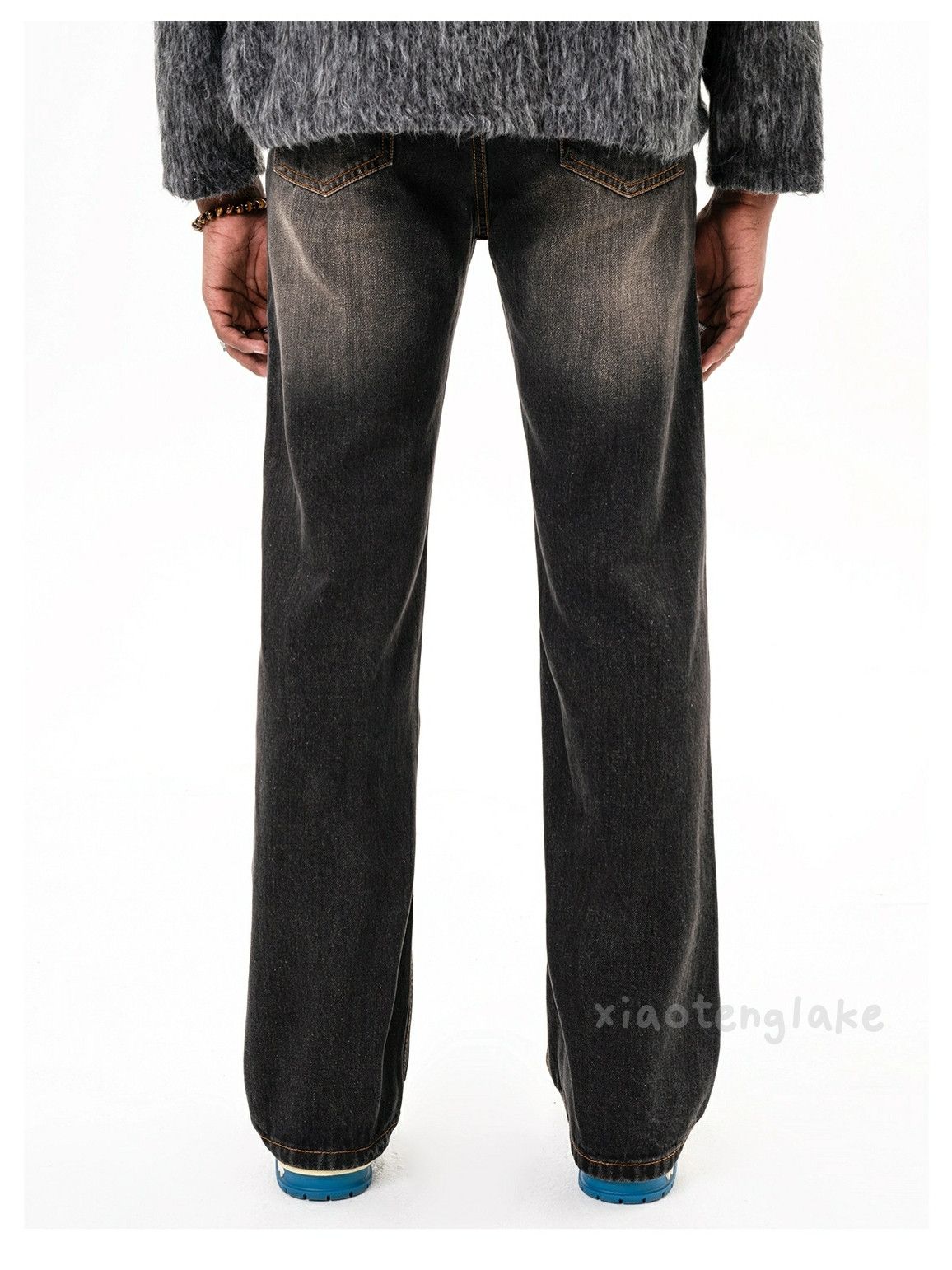 Jean × Vintage washed faded cleanfit yuppie bootcut grunge rusty jeans Size US 30 / EU 46 - 5 Thumbnail