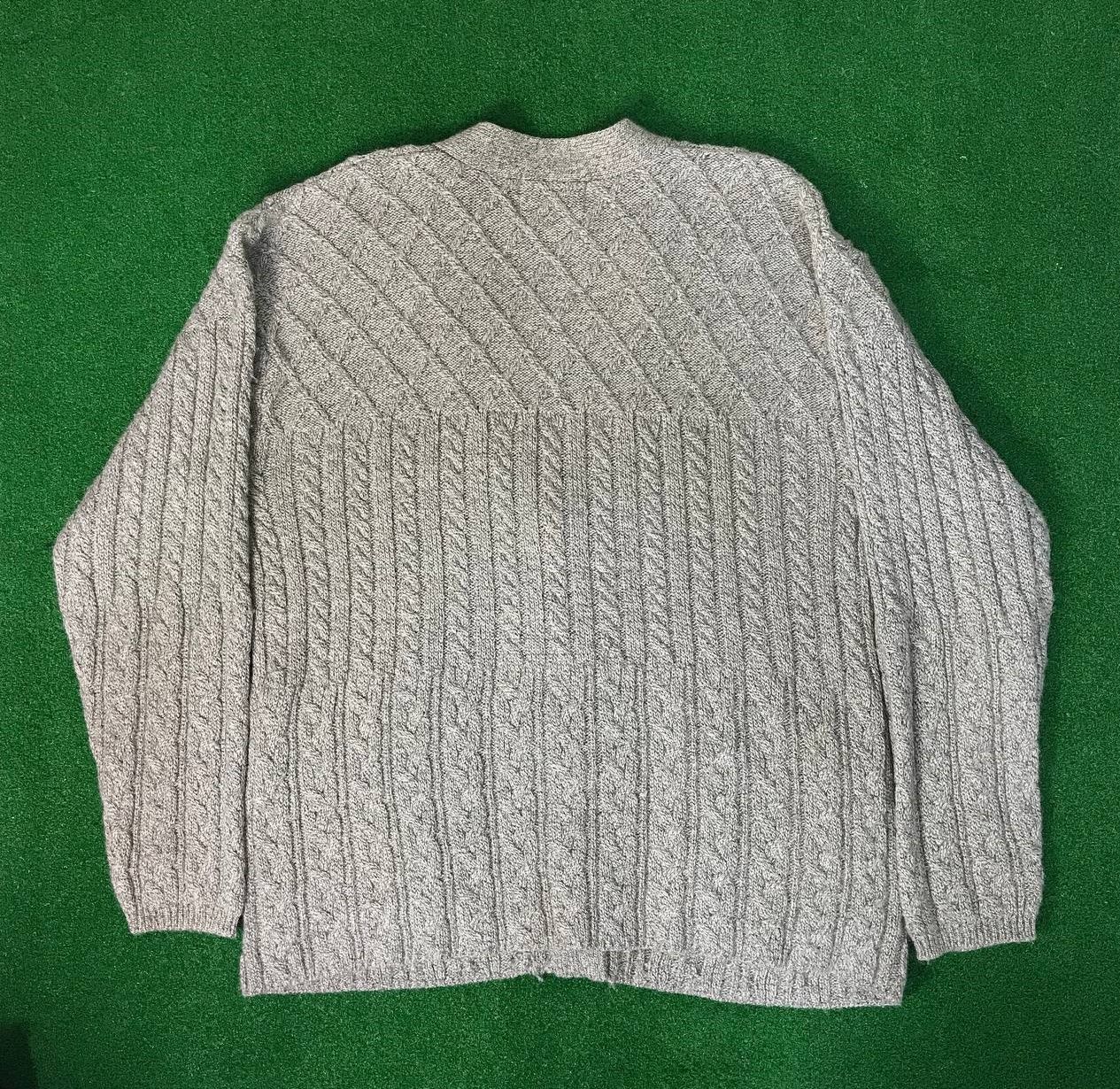 Aran Isles Knitwear VINTAGE MR.JUNKO KONSHINO FOR MEN KURT COBAIN STYLE Size US M / EU 48-50 / 2 - 2 Thumbnail