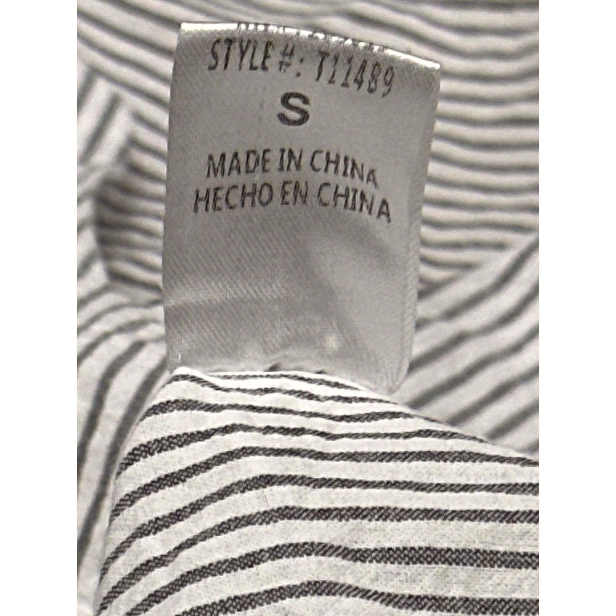 Other CCC Striped Bohemian Embroidered Long Sleeve Blouse V Neck P Size S / US 4 / IT 40 - 8 Thumbnail