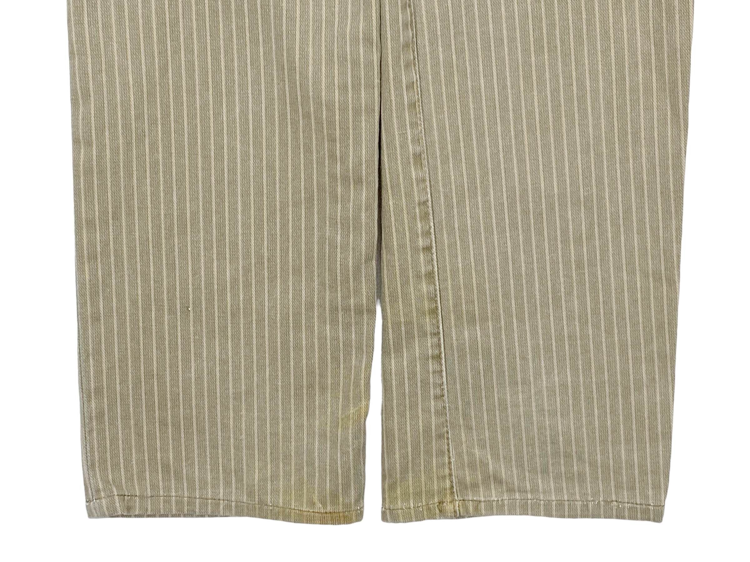 Vintage Carters Hickory Stripe Jeans - Vintage Workwear Denim Pants Size US 28 / EU 44 - 9 Thumbnail