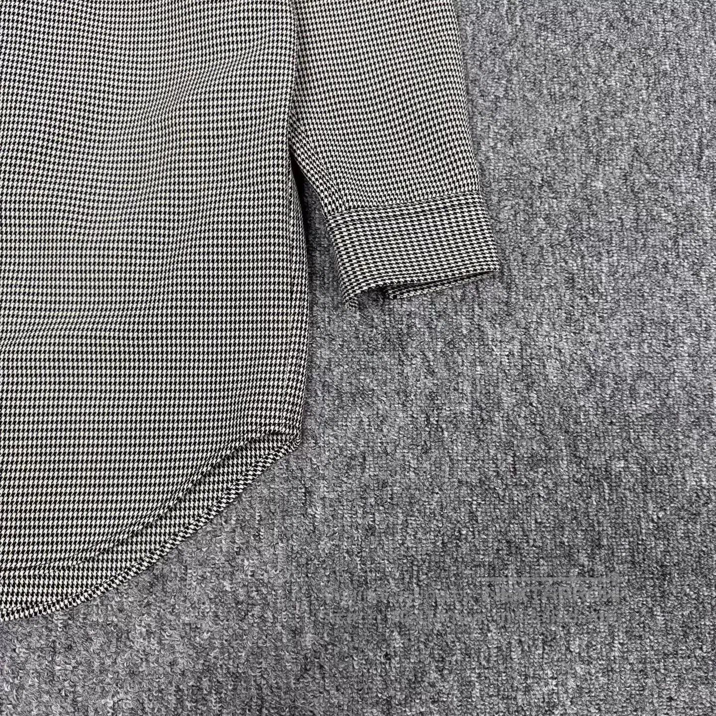 Alexander Wang Checkered Long Sleeve Button. Size US XS / EU 42 / 0 - 3 Thumbnail