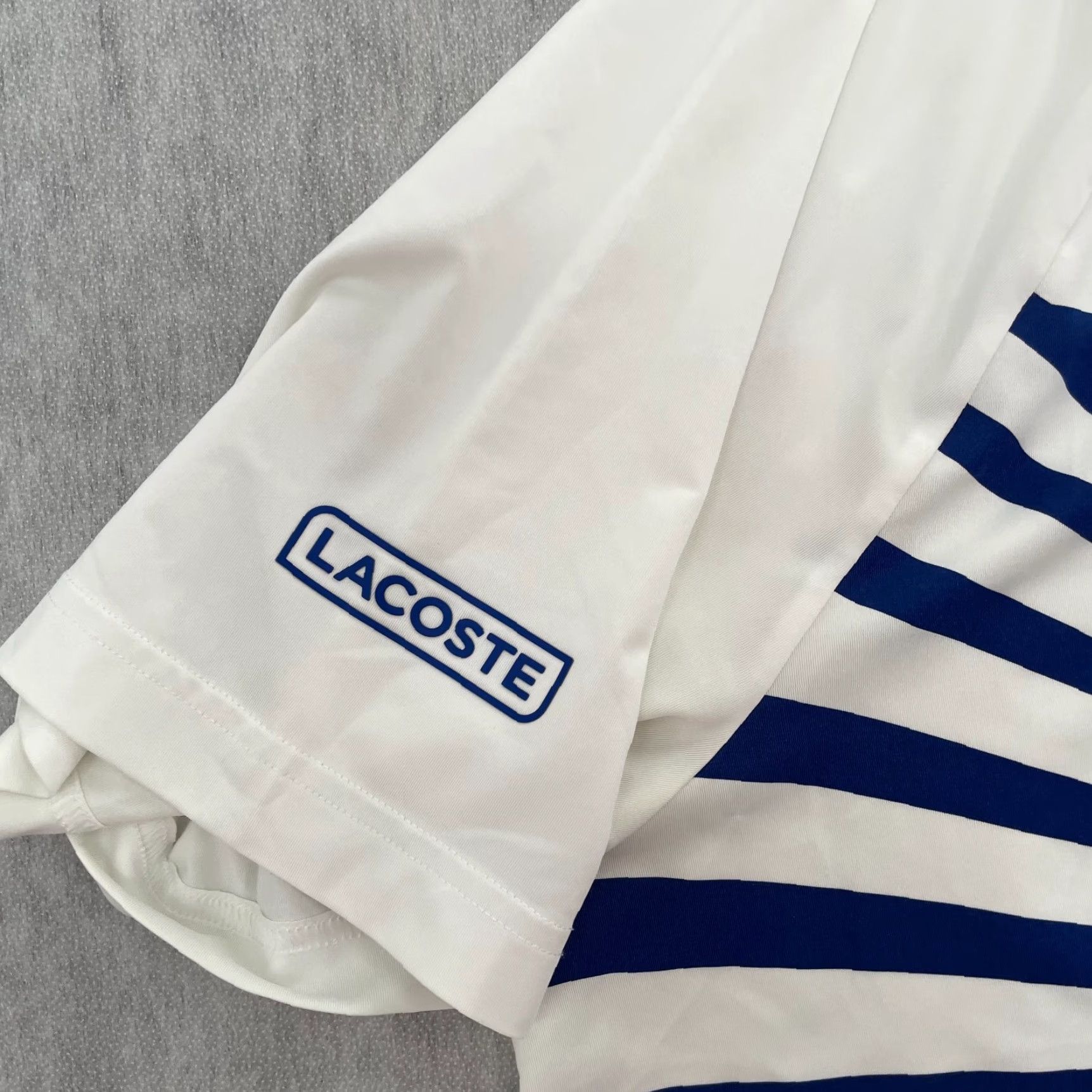 Lacoste Lacoste Sport Shirt Adult 4XL White Polo Novak Djokovic Tennis Logo Mens FR9 Polo Shirt Size US XXL / EU 58 / 5 - 3 Thumbnail