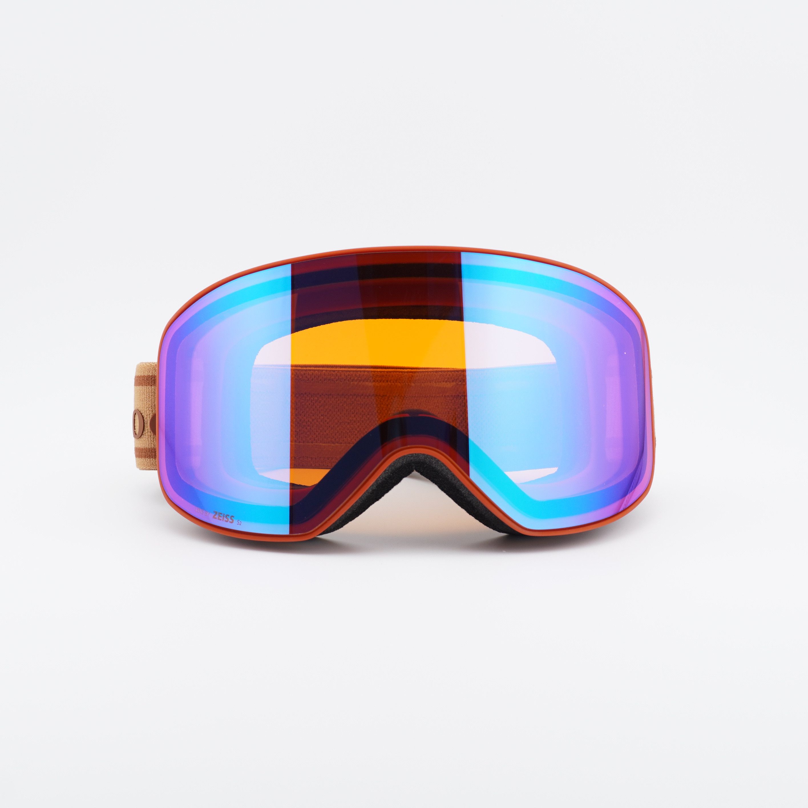 Chloe Chloe CH0072S 003 Ski Mask/Sunglasses Rust Shield Frame Size ONE SIZE - 3 Thumbnail