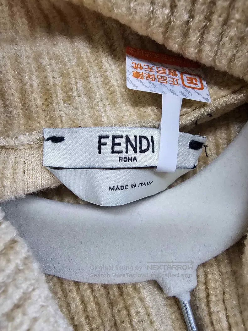 Fendi Fendi Collar all-over print sweater Size XS / US 0-2 / IT 36-38 - 7 Thumbnail