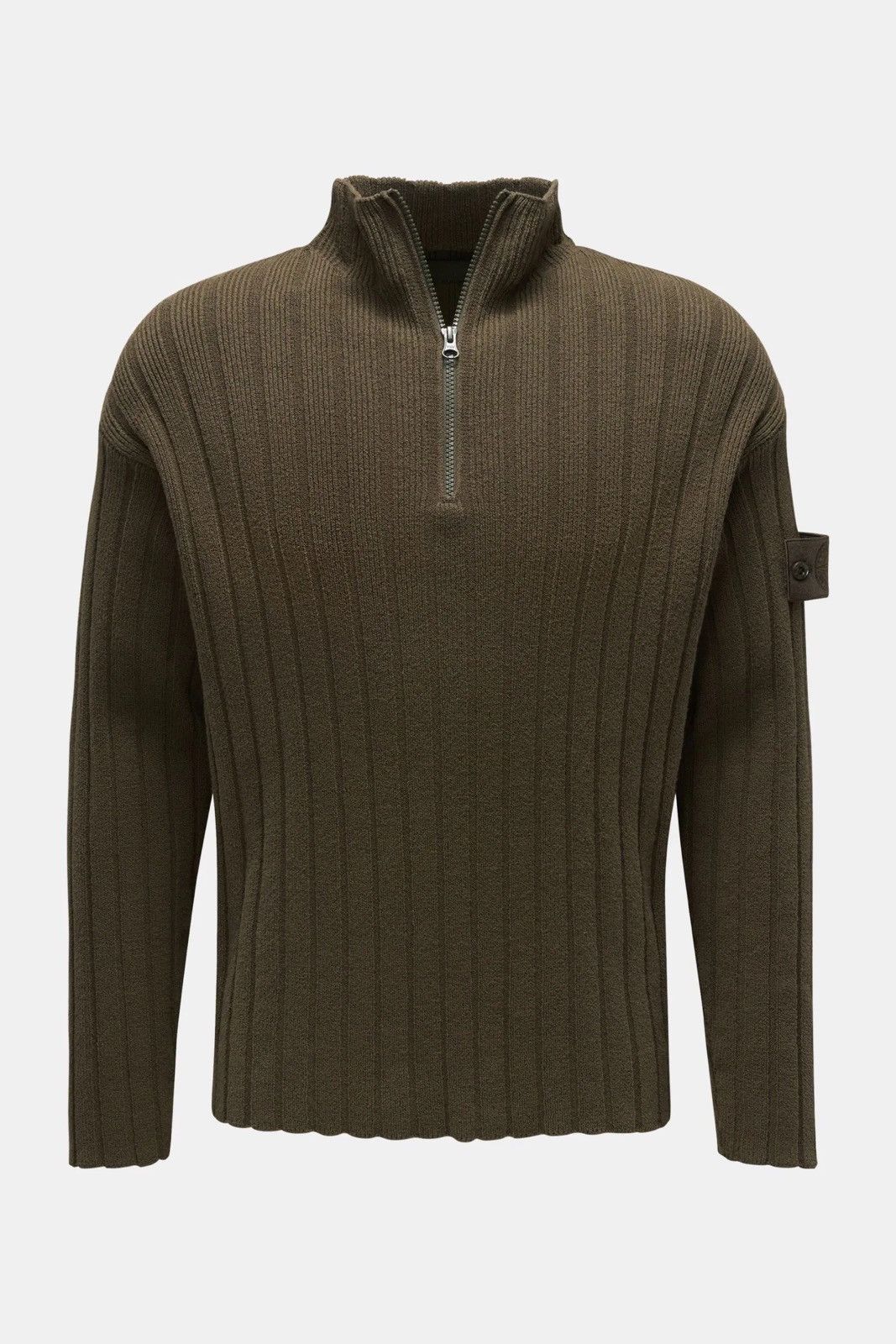 Stone Island ghost olive half/ quarter zip