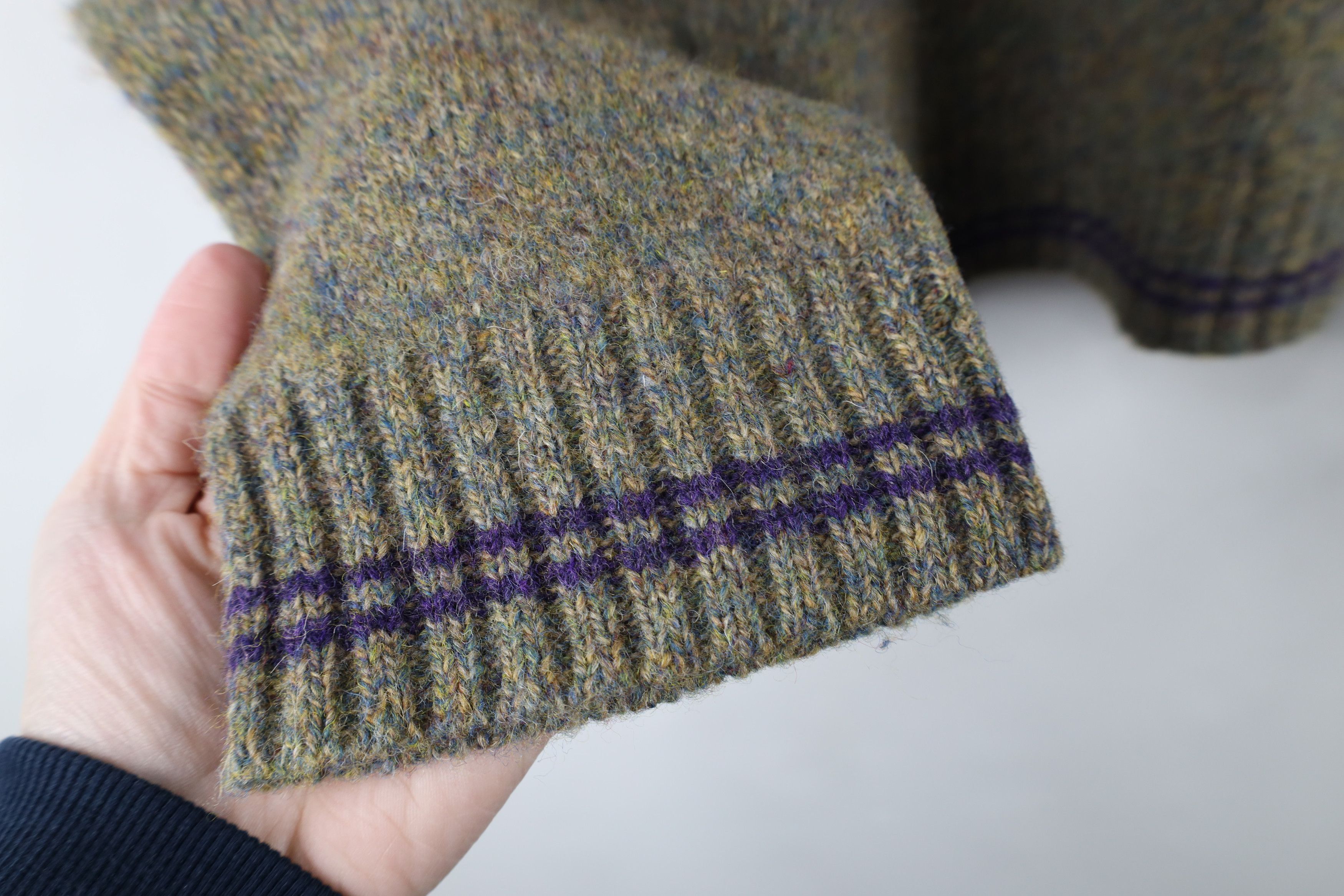 Abercrombie & Fitch × Vintage Vintage 90s Abercrombie & Fitch Wool Knit Fair Isle Sweater Size L / US 10 / IT 46 - 4 Thumbnail
