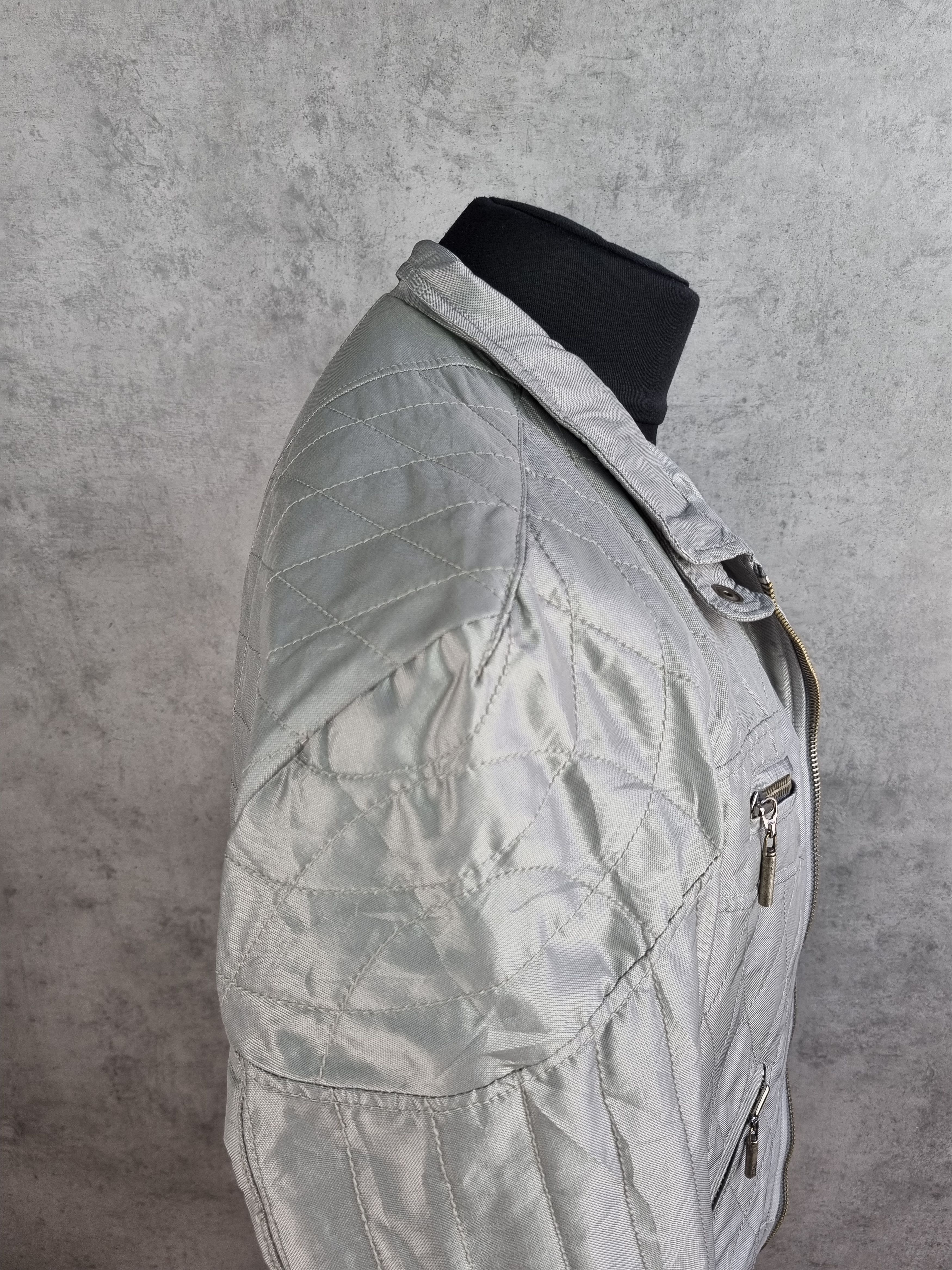 Just Cavalli × Roberto Cavalli Roberto CAVALLI Metallic Astronaut Design like HELMUT LANG Size US M / EU 48-50 / 2 - 20 Thumbnail