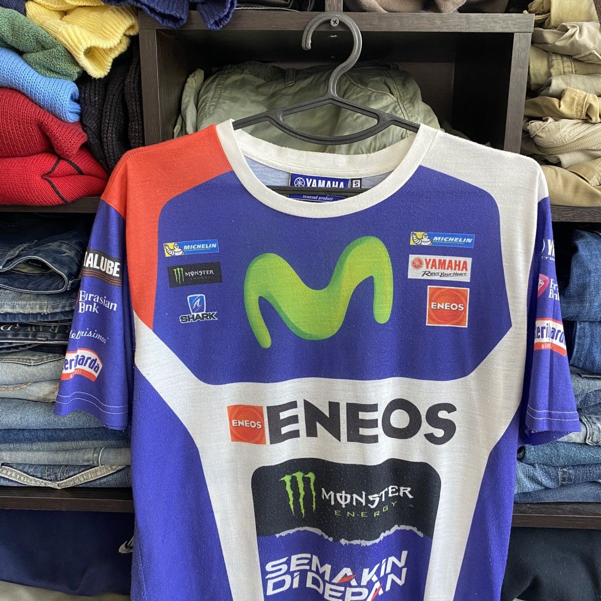 Yamaha Vintage Yamaha Overprinted 90’s Graphic Many Sponsors tee Size US S / EU 44-46 / 1 - 2 Thumbnail