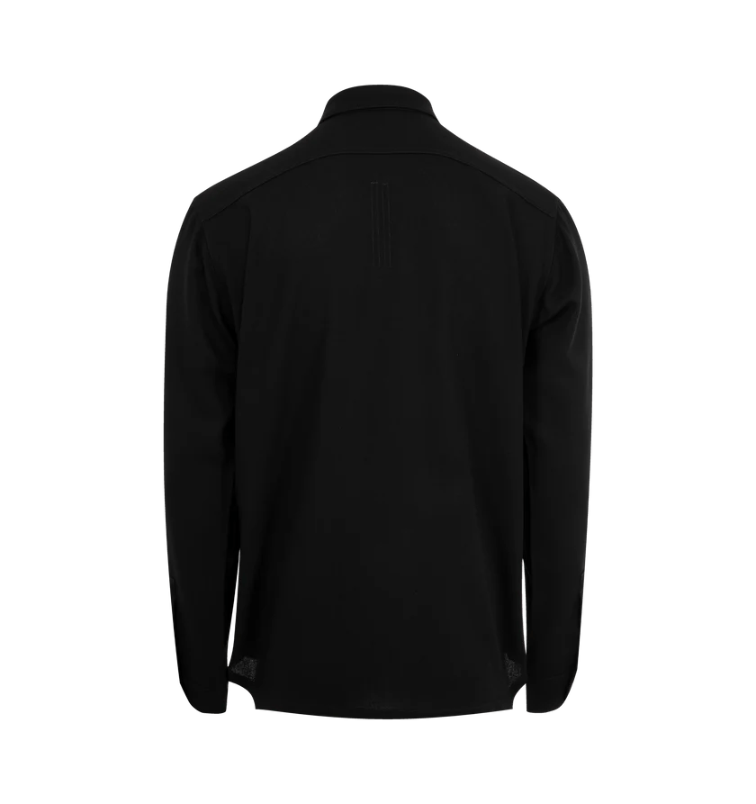 Rick Owens o1h1sh11225 Work Shirt in Black Size US L / EU 52-54 / 3 - 2 Thumbnail