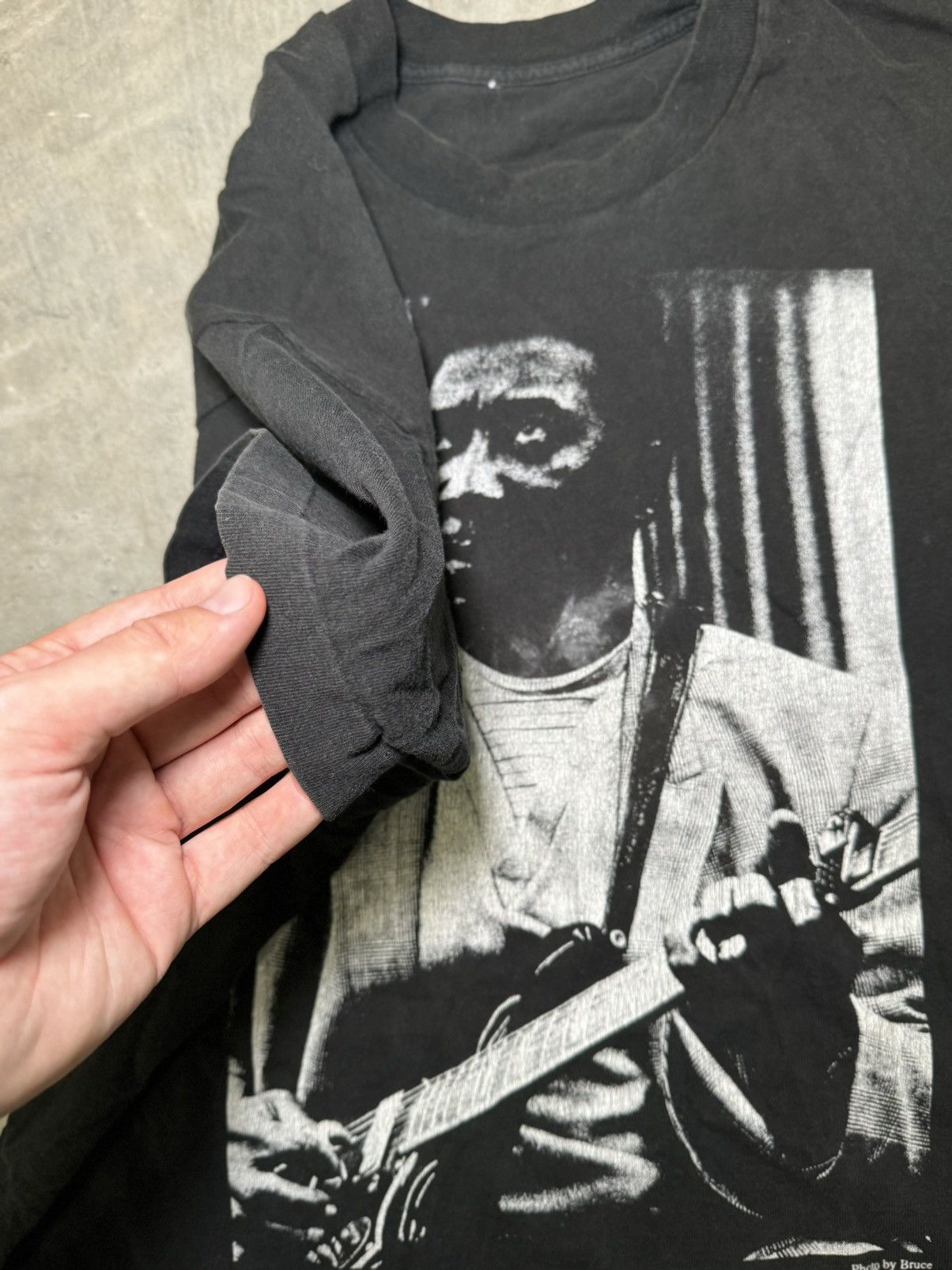 Band Tees 1991 Muddy Waters big print Grail rare size XL single stitch Size US XL / EU 56 / 4 - 3 Thumbnail