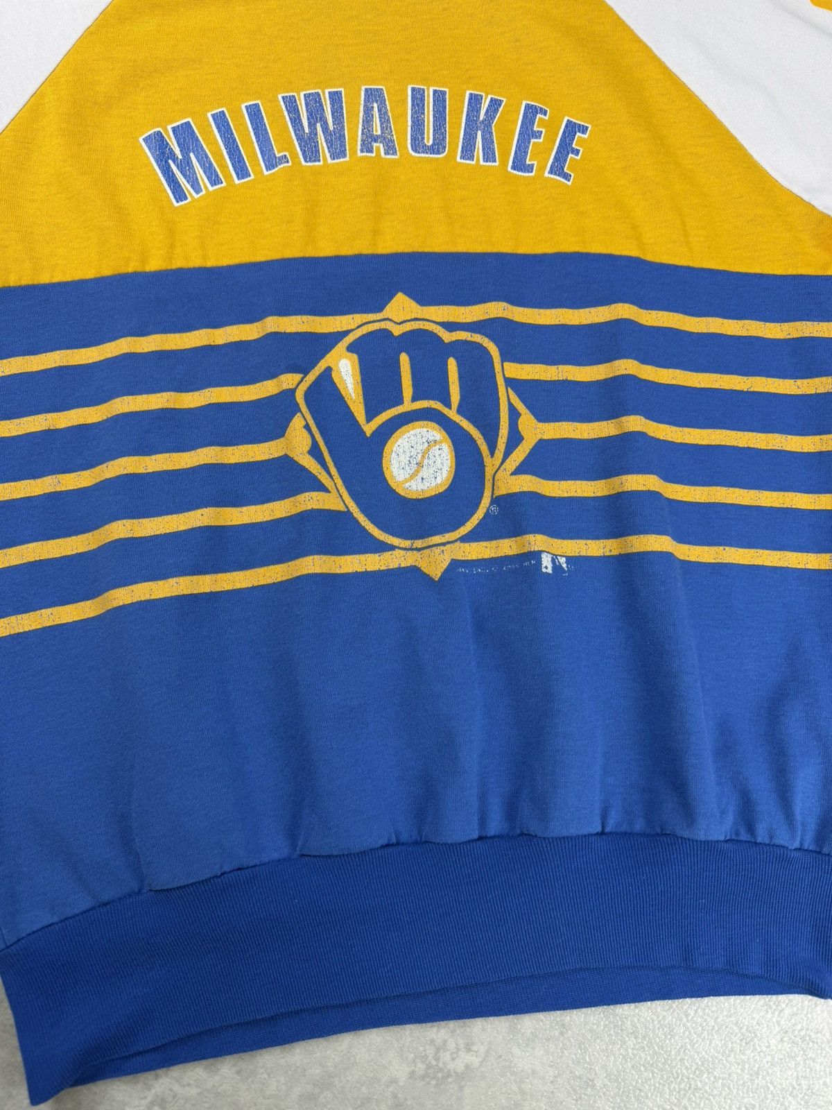 Vintage Vintage Milwaukee Brewers Jersey Shirt Youth XL Fits S Size US S / EU 44-46 / 1 - 2 Thumbnail