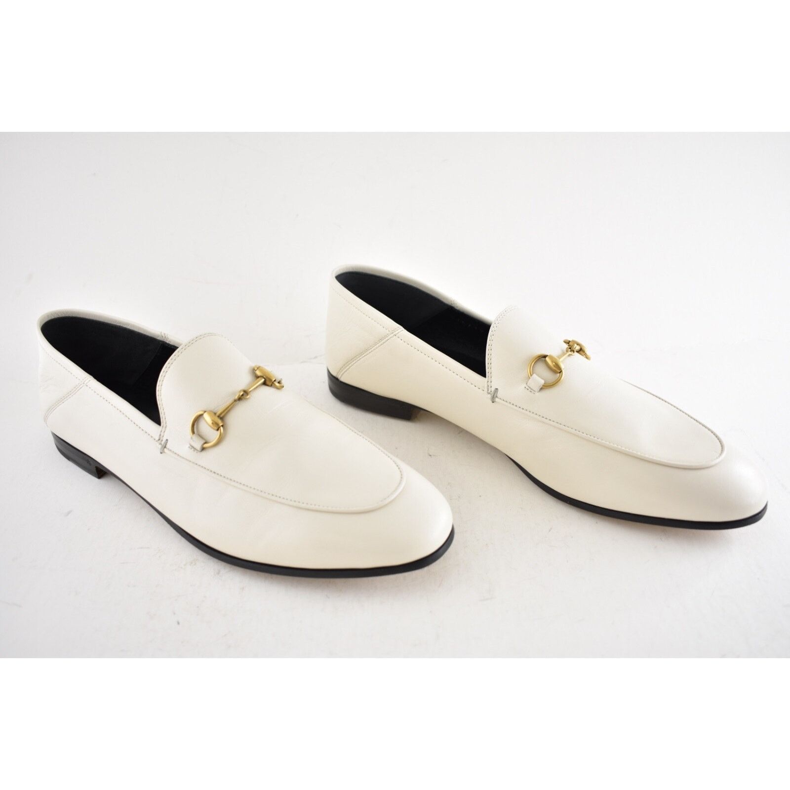 Gucci Gucci Brixton Collapsible Mystic White Leather Horsebit Size US 11.5 / IT 41.5 - 6 Thumbnail