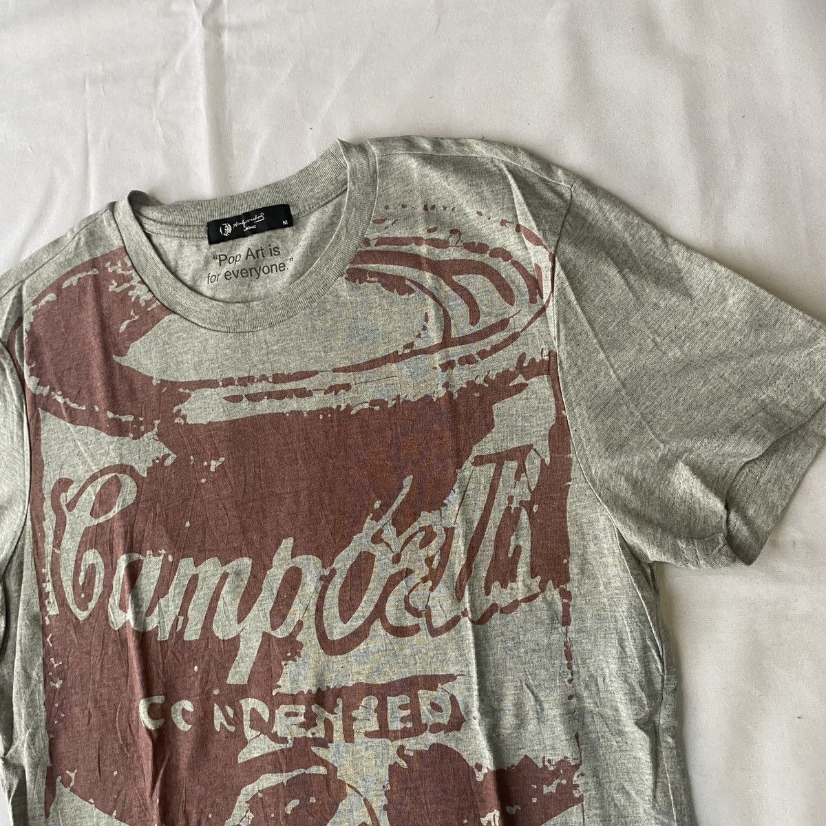 Japanese Brand Iconic Pop Culture Campbell’s Soup Cans by Andy Warhol Tees Size US M / EU 48-50 / 2 - 3 Thumbnail