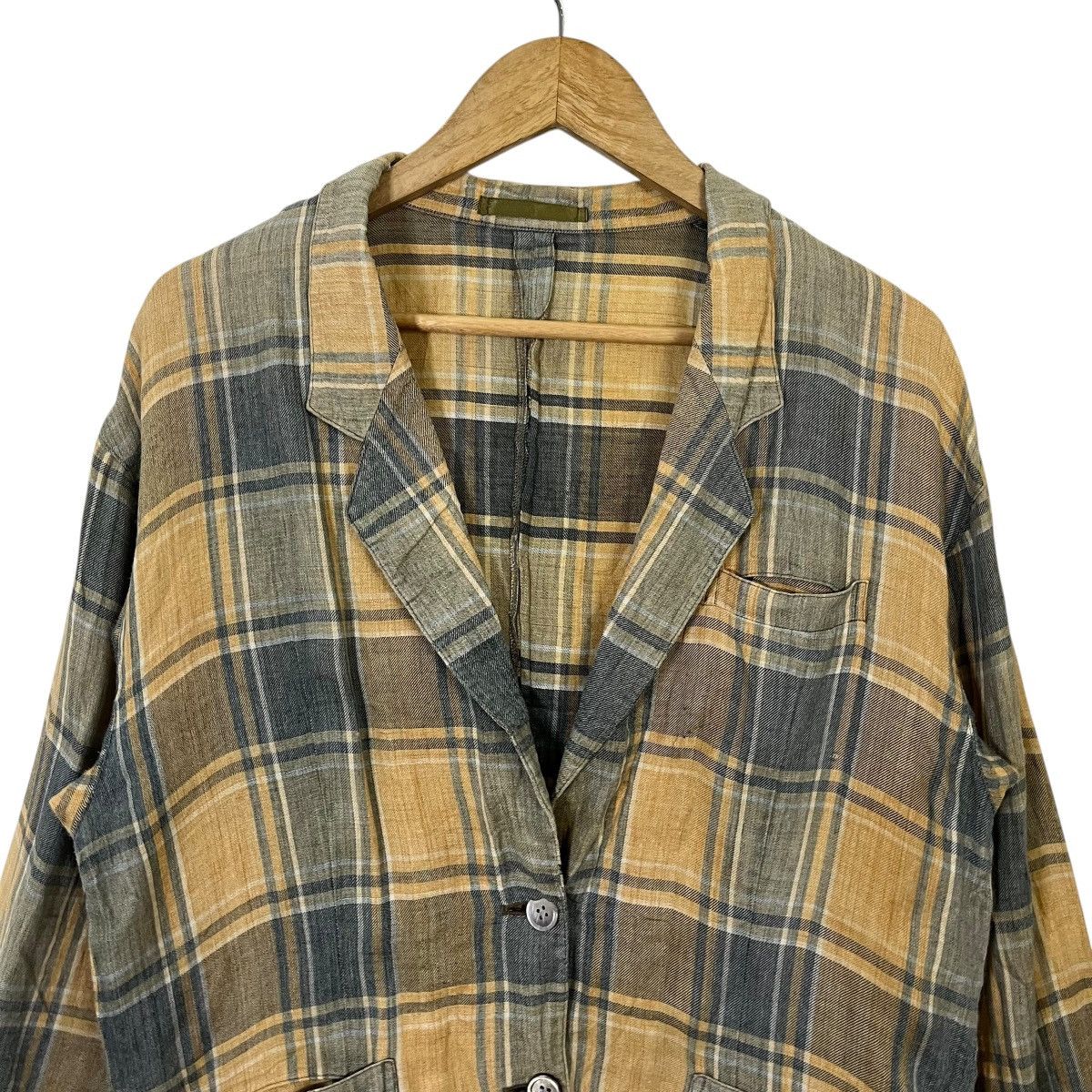 Burberry Vintage 90s Burberry’s Nova Check Jacket Size US M / EU 48-50 / 2 - 2 Thumbnail