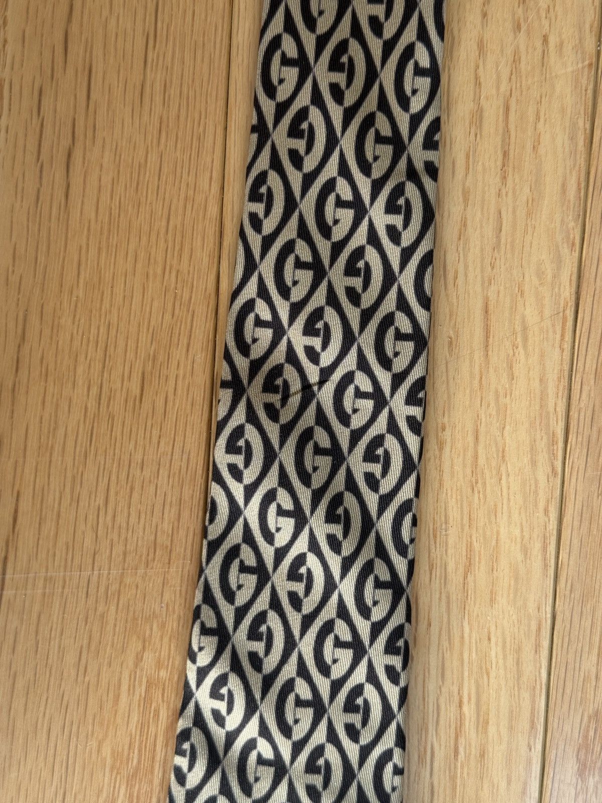 Gucci Print silk tie Size ONE SIZE - 3 Thumbnail