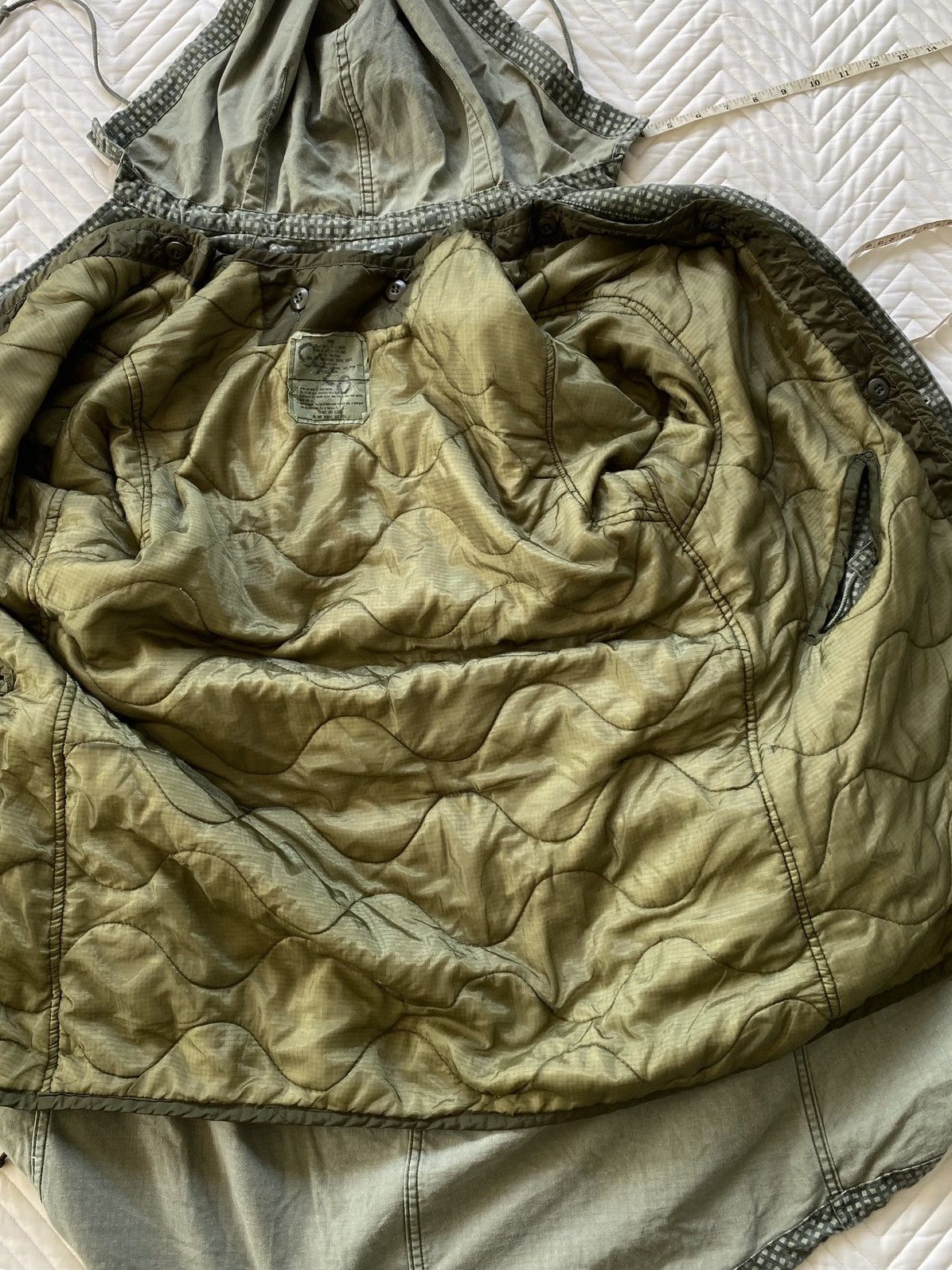 Vintage Vintage 80s U.S. Army Night Camouflage Parka (Made in USA) Size US M / EU 48-50 / 2 - 9 Thumbnail