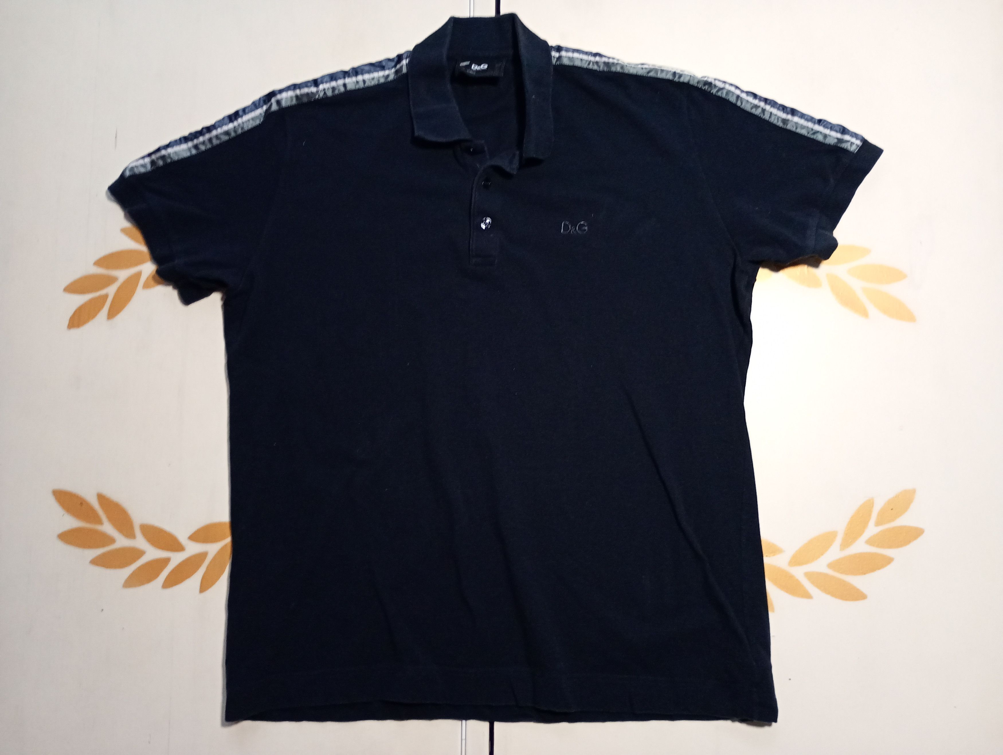 Designer × Dolce & Gabbana Dolce & Gabbana Polo Shirt Vintage 90's Size US XL / EU 56 / 4 - 1 Thumbnail