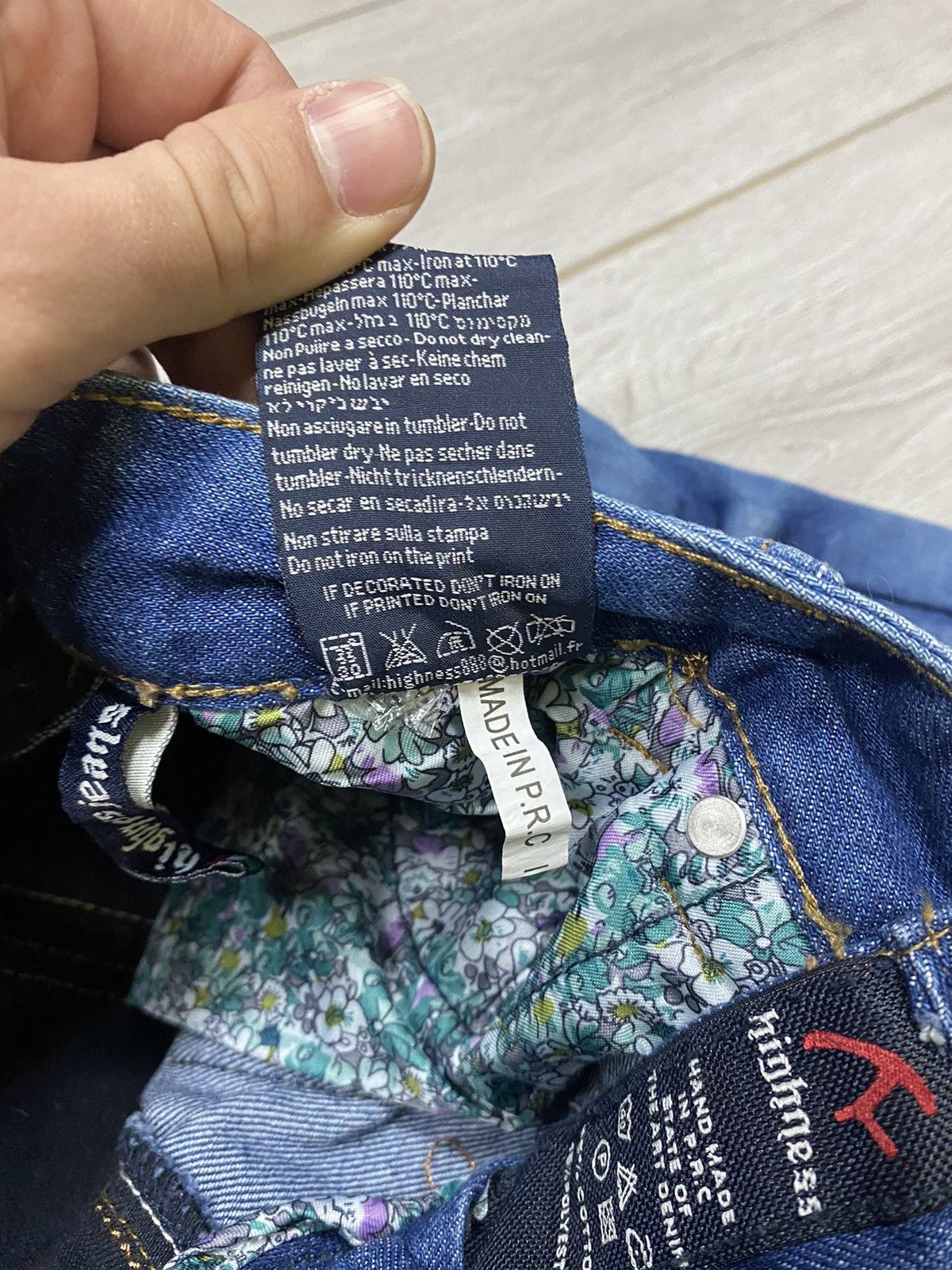 Vintage Jeans dirty Pants patch faded crashed denim y2k distressed Size US 32 / EU 48 - 7 Thumbnail