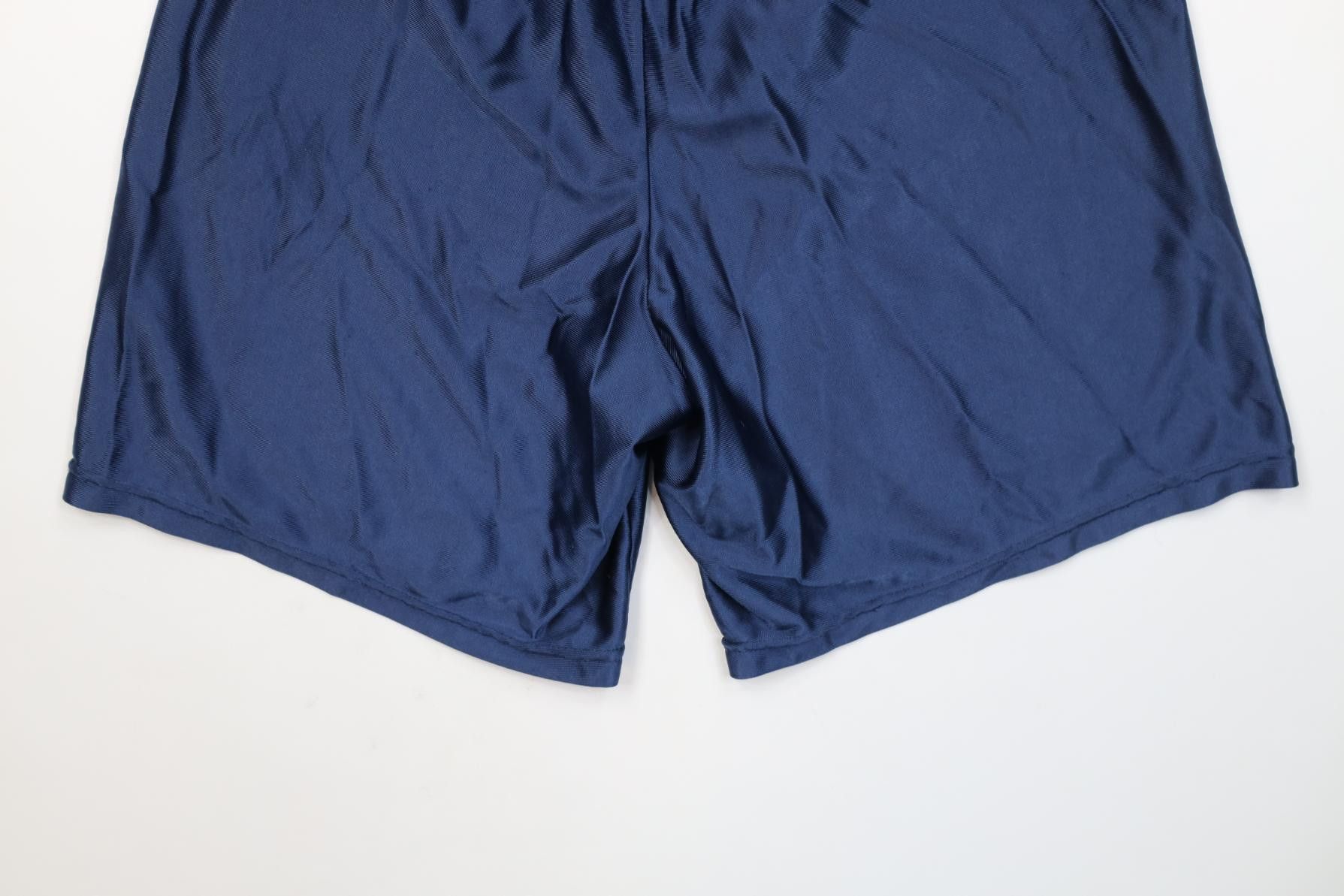 Nike Vintage 90s Nike Above Knee Gym Basketball Shorts Blue Size US 30 / EU 46 - 10 Thumbnail
