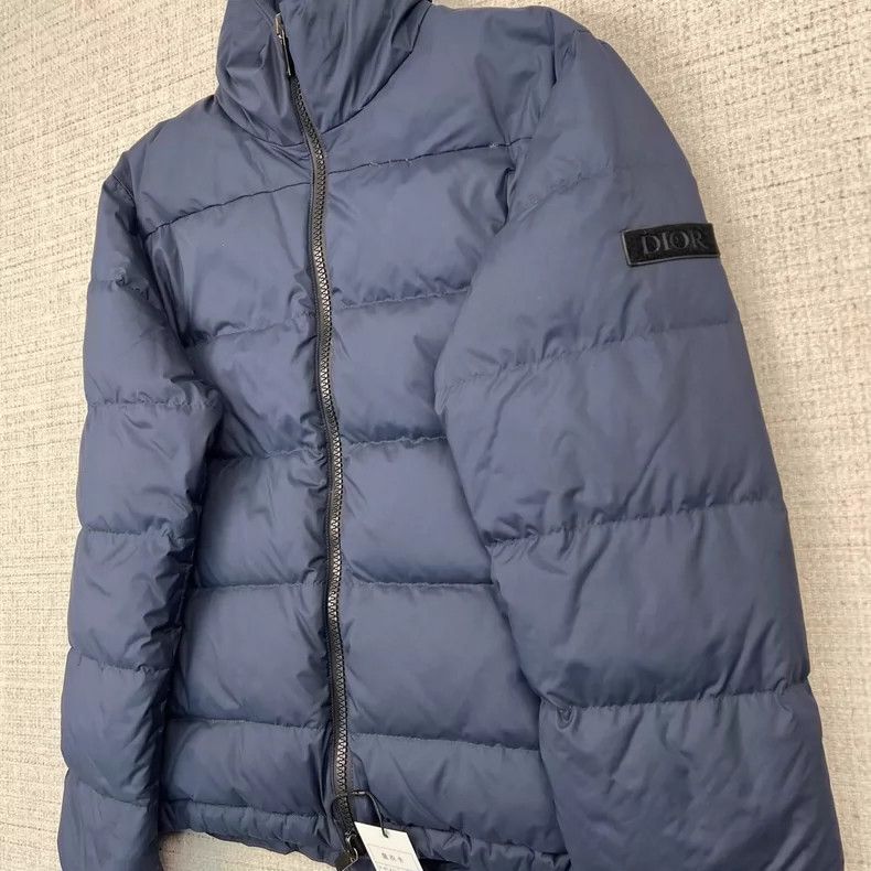 Dior Dior FW22 Solid Color Quilted Standing Leader Standard Down Size US S / EU 44-46 / 1 - 3 Thumbnail