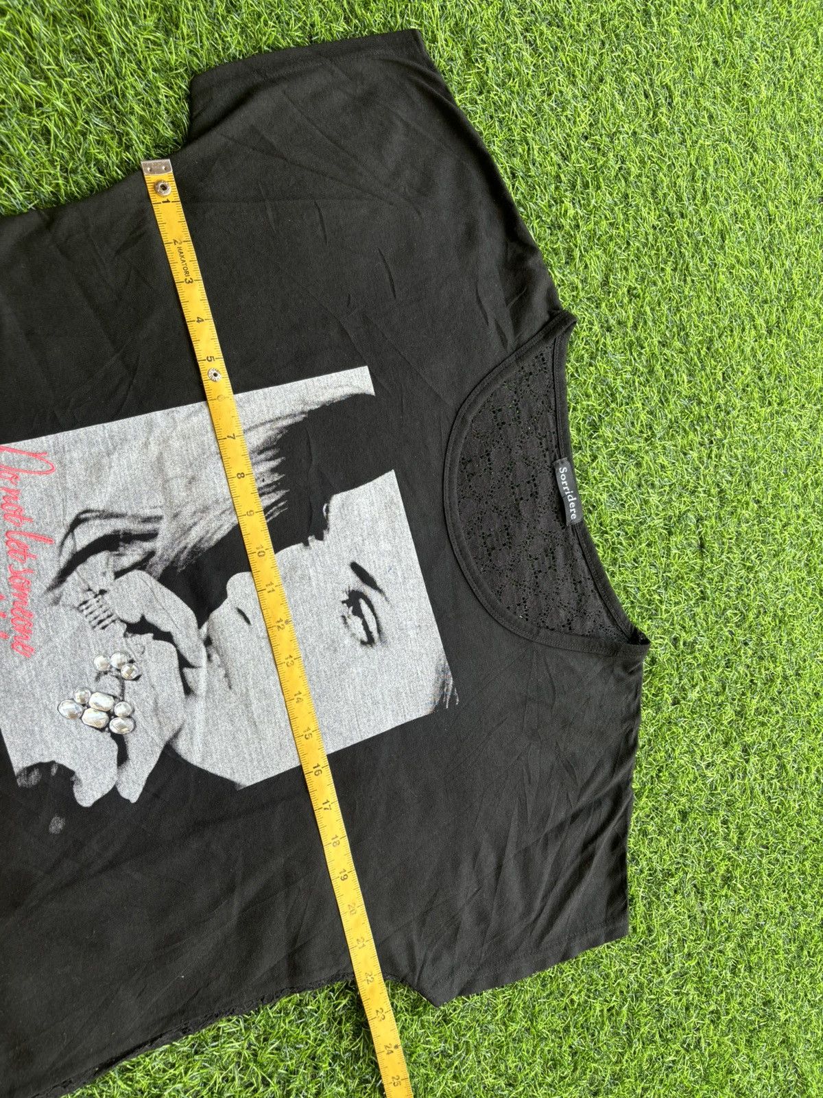 Hysteric Glamour Y2k Sorridere Phototee Hysteric Style Tshirt Size ONE SIZE - 11 Thumbnail
