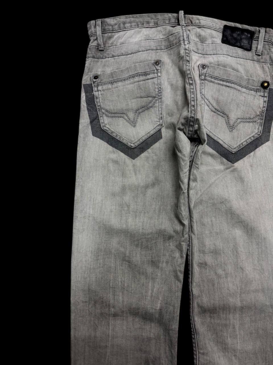 Pepe Jeans THRASHED Pepe Jeans Smoke Washed Distressed Ripped Sick Jean Size US 33 - 15 Thumbnail