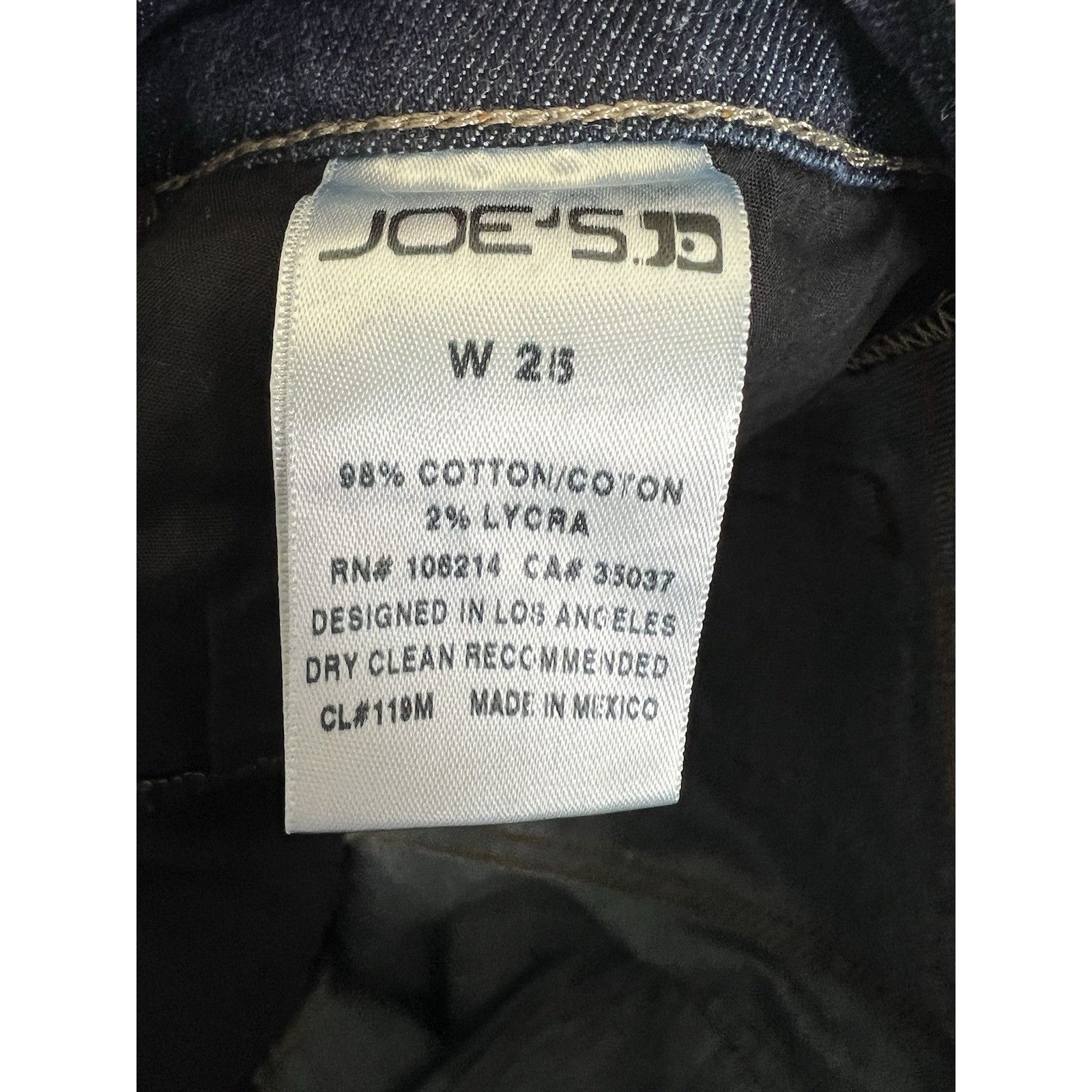 Joe's Joe's Jeans Women's Size 25 Blue Medium Wash High Rise Strai Size 25" / US 0 / IT 36 - 6 Thumbnail