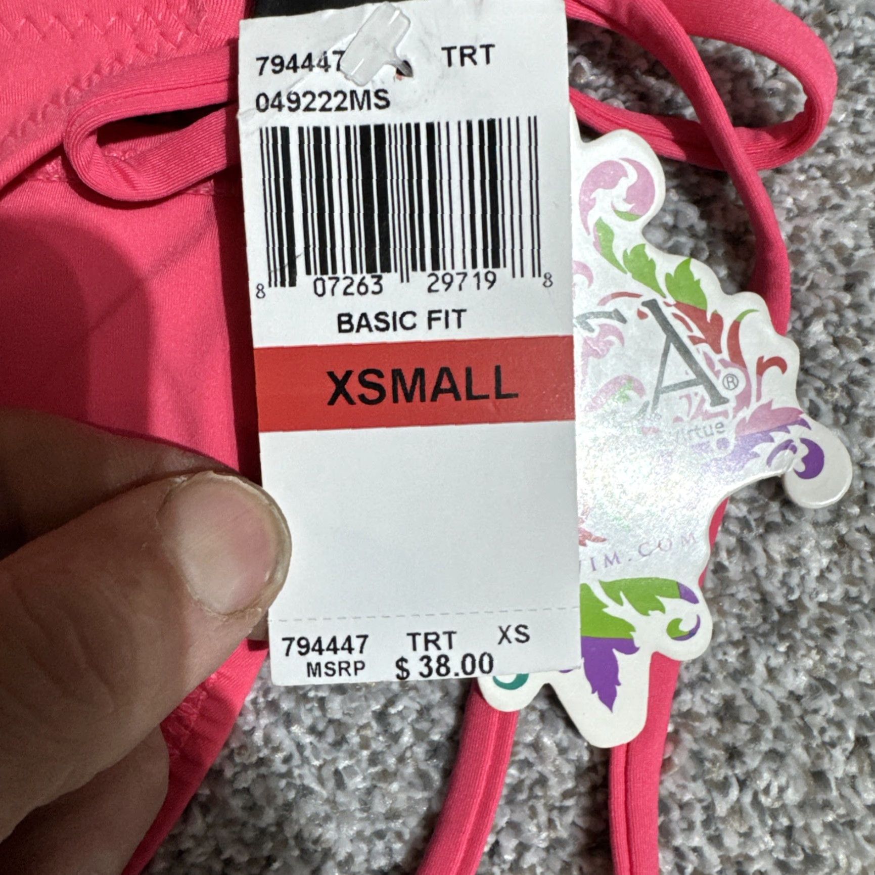 Vintage **Coquette Women XS Y2KStyle Pink Bikini Bottom Side Tie Chic** User: **Y2KStyle Coquette Women XS Pink Bikini Bottom Side Tie Chic** Size 26" / US 2 / IT 38 - 3 Thumbnail