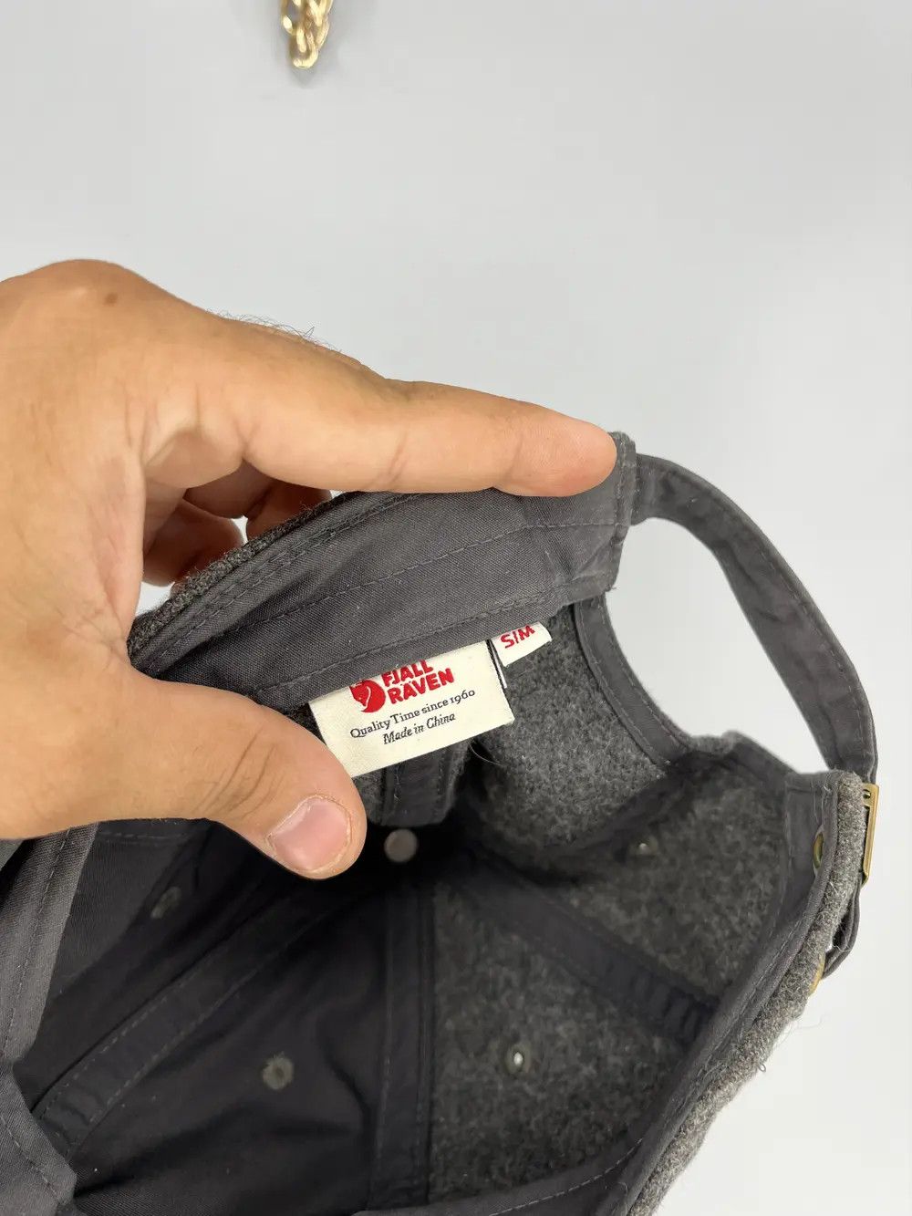 Fjallraven Hype Hunter Fjallraven OutdoorLife Logo Wool Dad Hat Cap 🧢 Size ONE SIZE - 8 Thumbnail