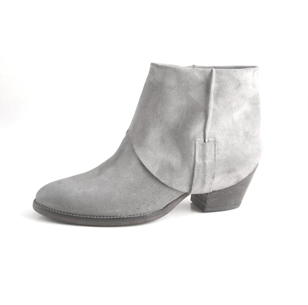 Other Elena Iachi Western Boots Gray Suede US 39 EU 9 $520 Size US 9 / IT 39 - 1 Thumbnail