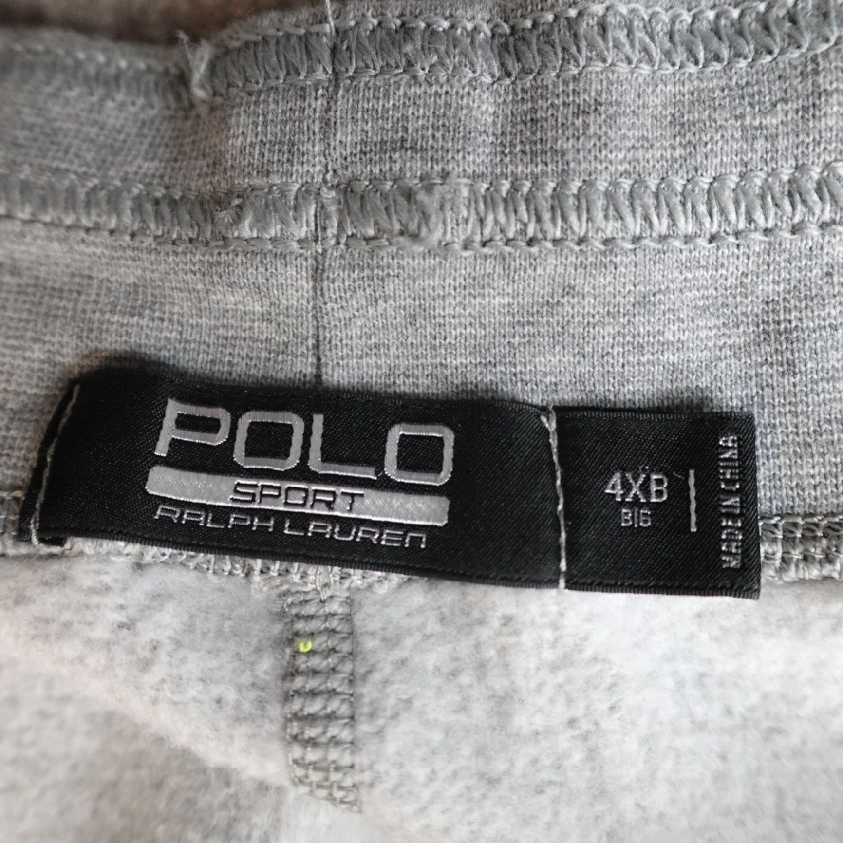 Polo Ralph Lauren Polo Ralph Lauren Polo Sport Pants Jogger 4XB Gray Cotton Blend Drawstring Tapered Inseam 27 in Men Big & Tall Size US XXL / EU 58 / 5 - 2 Thumbnail