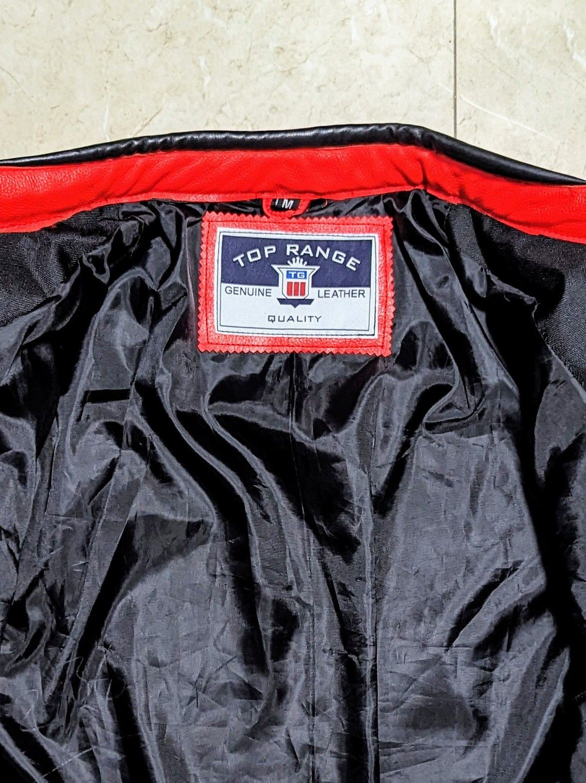 Vintage 🔥 FERRARI 🔥 90s RACING LEATHER JACKET STREETWEAR Size US M / EU 48-50 / 2 - 9 Thumbnail