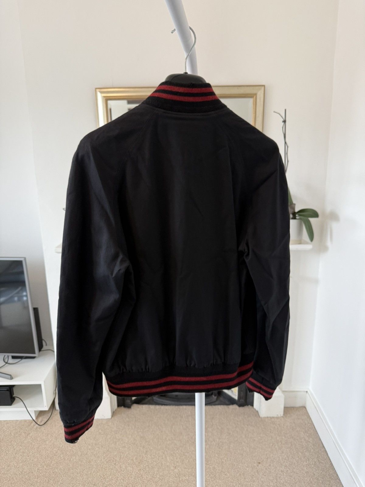 Saint Laurent Paris SS17 Saint Laurent Distressed Viscose Bomber Jacket Size US M / EU 48-50 / 2 - 7 Thumbnail