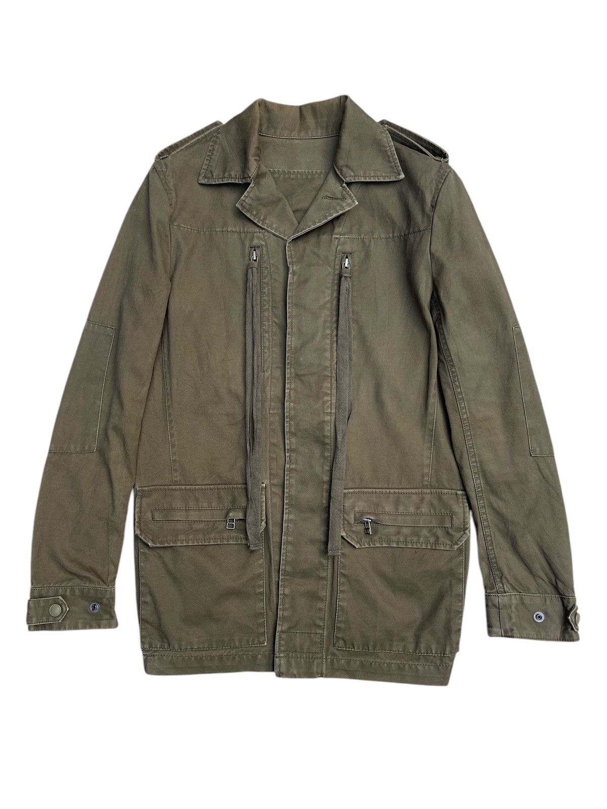 If Six Was Nine Untitled Men Military Jacket - Vintage Skull Print - Size 44 Size US S / EU 44-46 / 1 - 2 Thumbnail