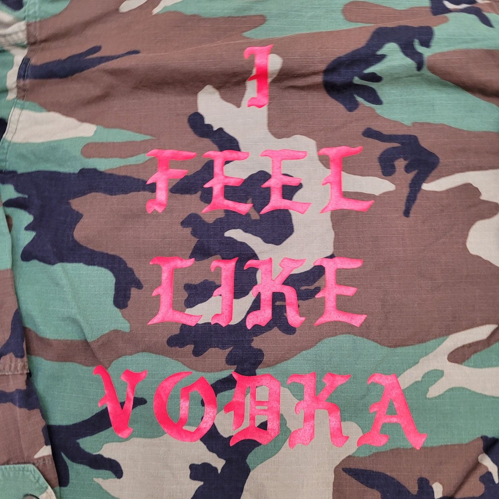 Vintage Vintage 90s Woodland Camo M65 Field Jacket S/M 21x28 Ripstop Size US M / EU 48-50 / 2 - 13 Thumbnail