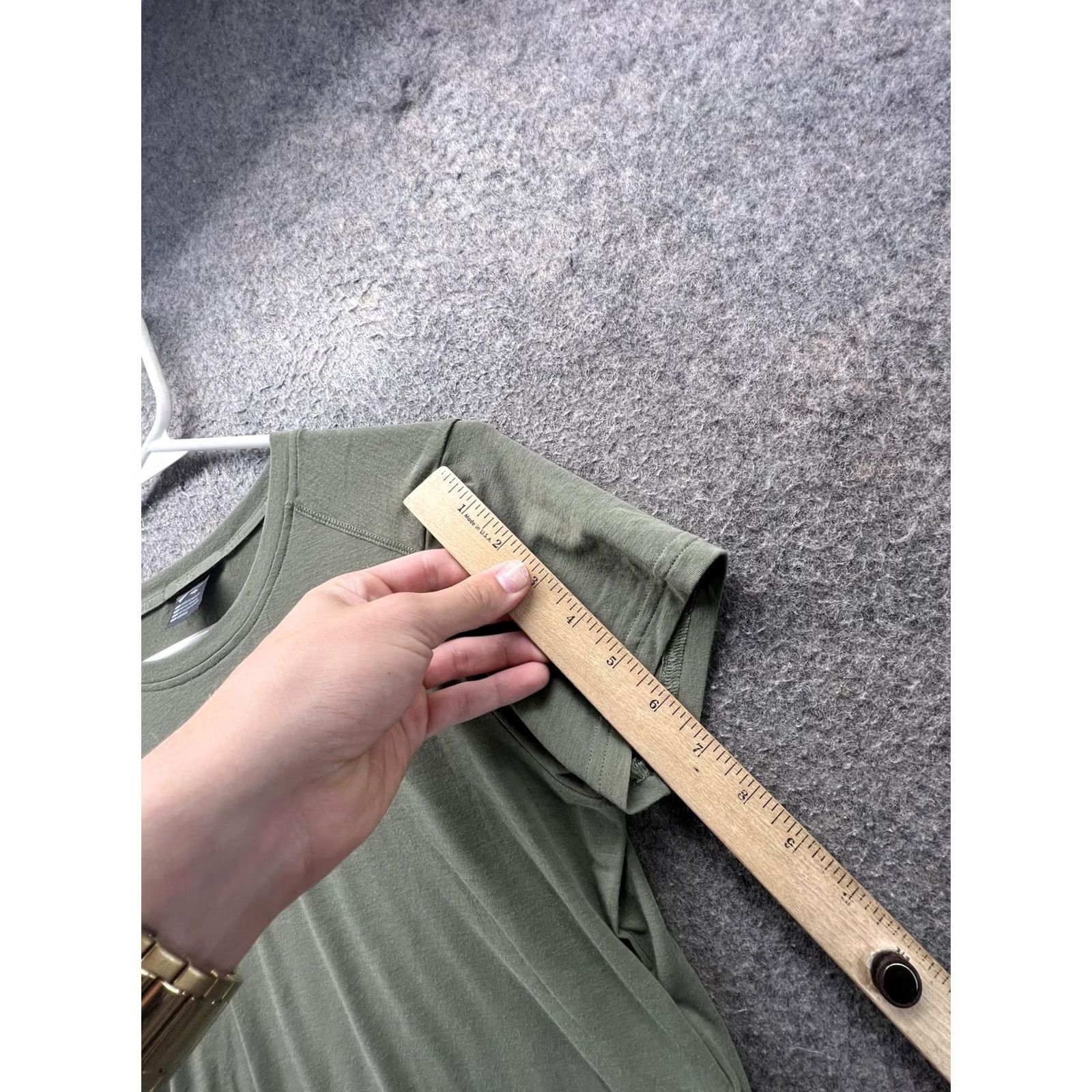 Vintage 5.11 Tactical Shirt Womens Small Green Short Sleeve Athletic Running Top Size S / US 4 / IT 40 - 7 Thumbnail