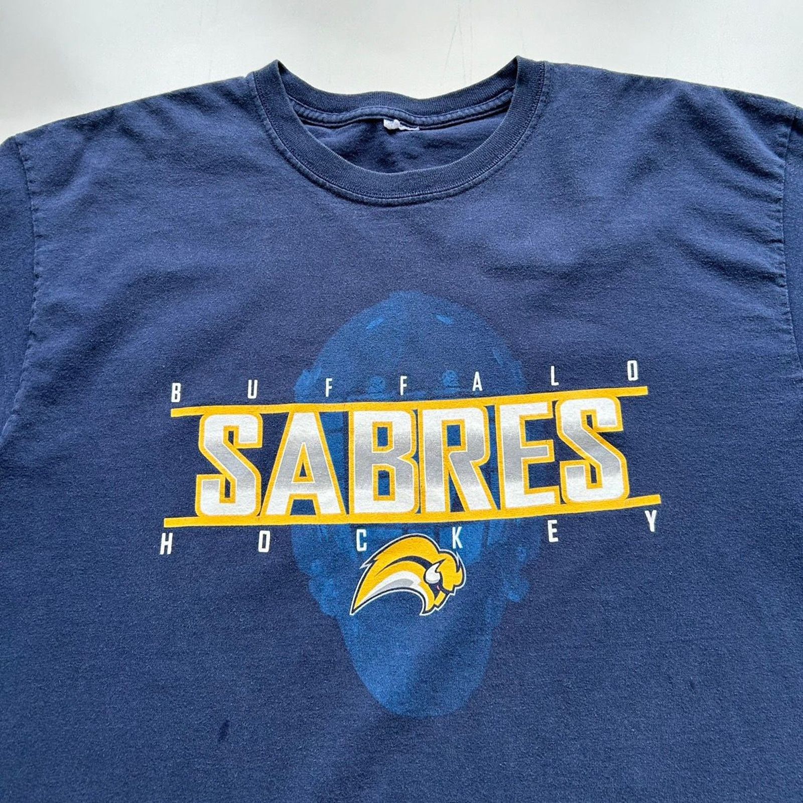 NHL Vintage Y2K Buffalo Sabres NHL Hockey T Shirt Medium Rare Size US L / EU 52-54 / 3 - 2 Thumbnail
