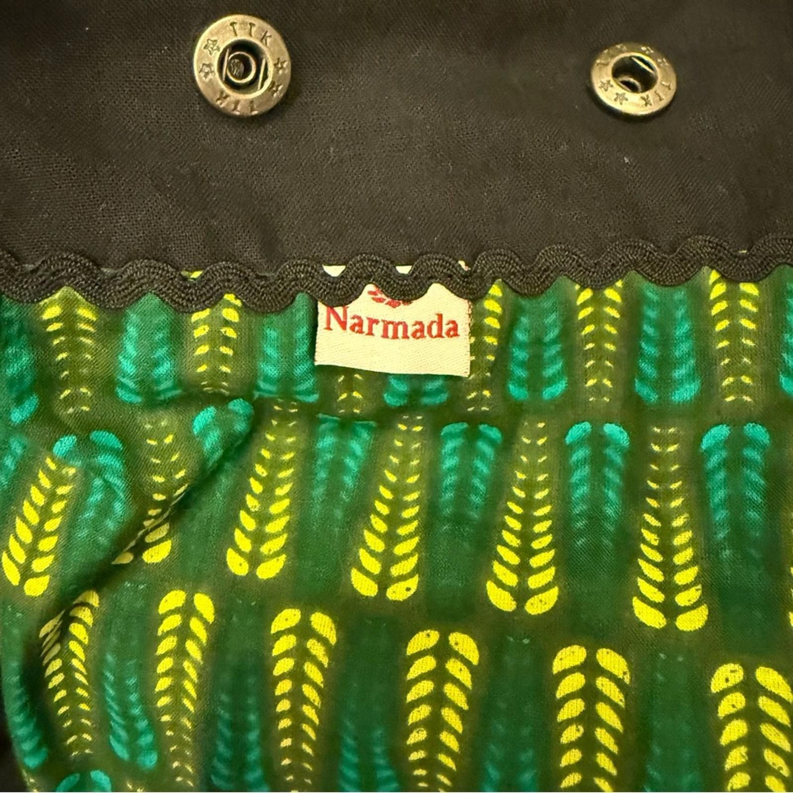 Other Reversible Narmada Green and Black Women's Skirt sz M Size 32" / US 10 / IT 46 - 7 Thumbnail