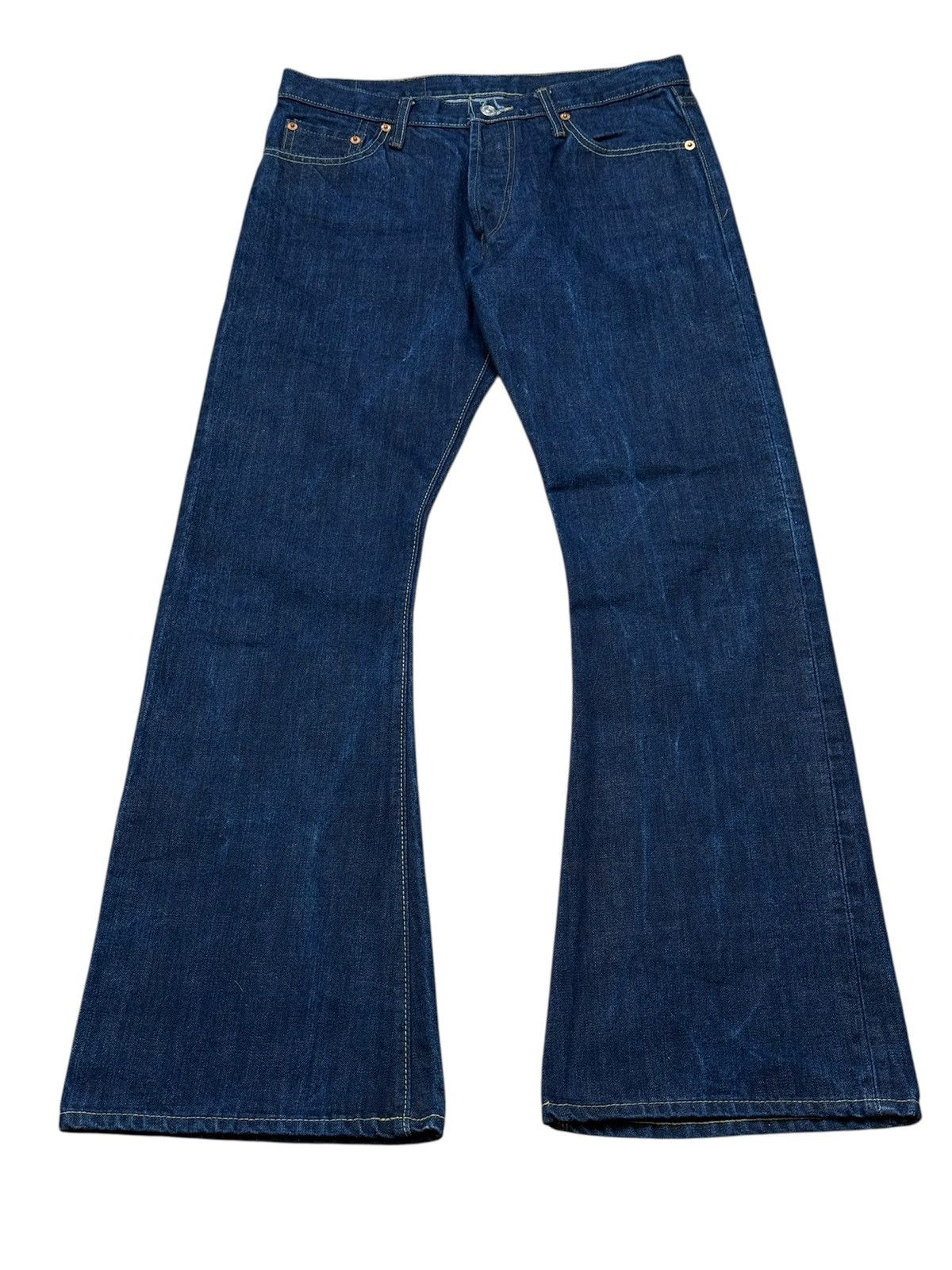 Levi's Vintage Levi's 501XX Jeans Selvedge Made In USA BootCut Size US 33 - 6 Thumbnail