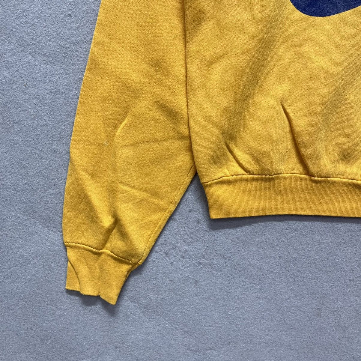 Nike Vintage Nike Air Swoosh Logo Sweatshirt – Yellow / Blue Size US S / EU 44-46 / 1 - 5 Thumbnail