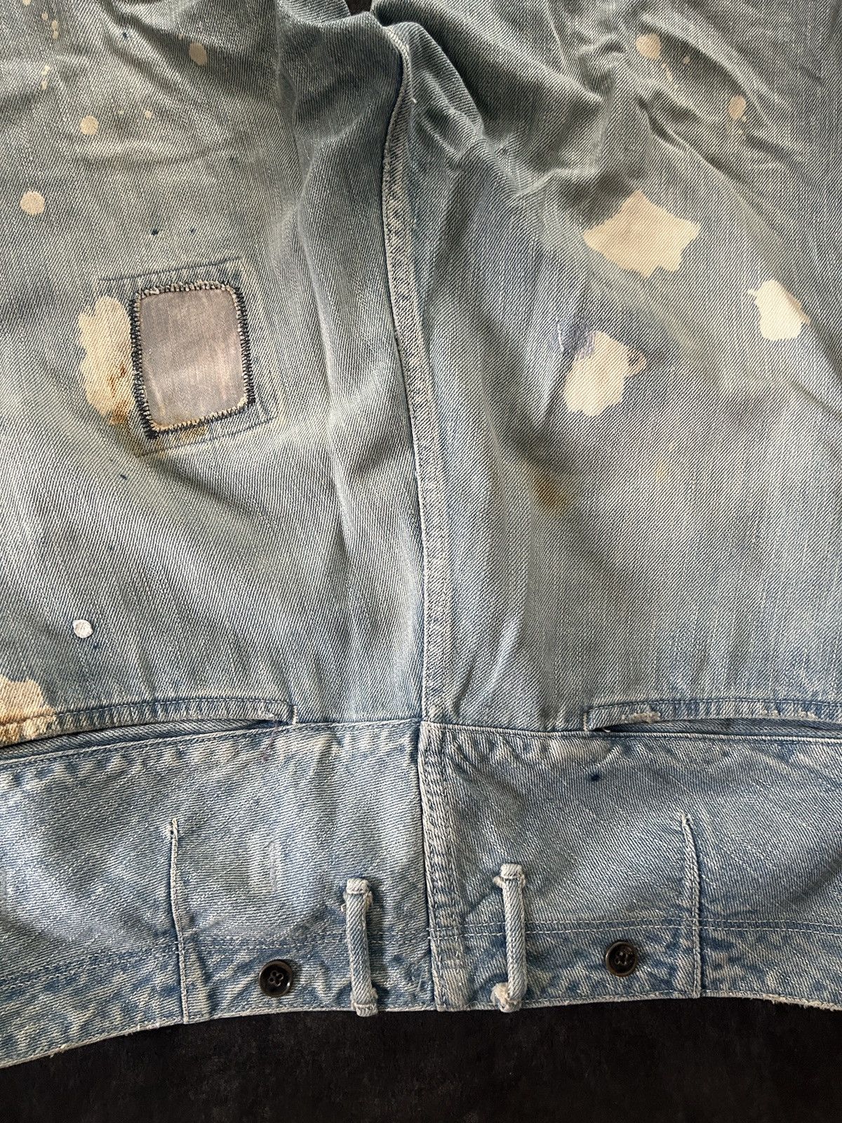 Kapital *RARE* Kapital Boro Sashiko Patchwork Denim Size US 34 / EU 50 - 6 Thumbnail
