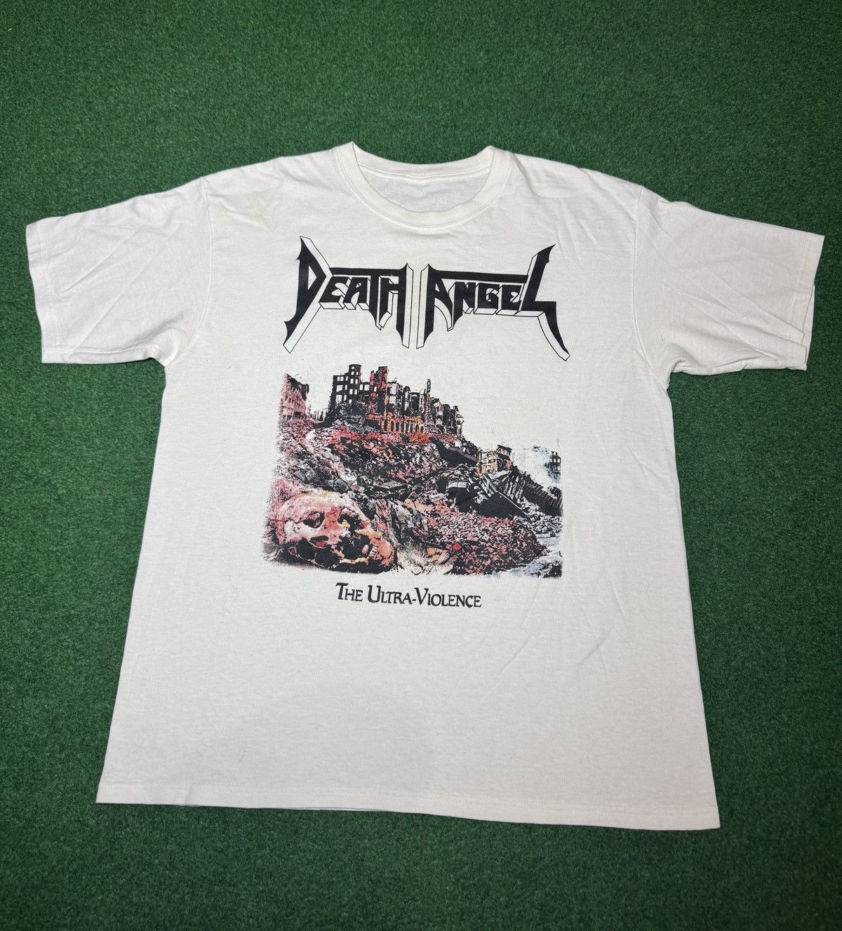 Band Tees Death Angel The Ultra Violence Album L Death Metal T Shirt Size US L / EU 52-54 / 3 - 1 Thumbnail