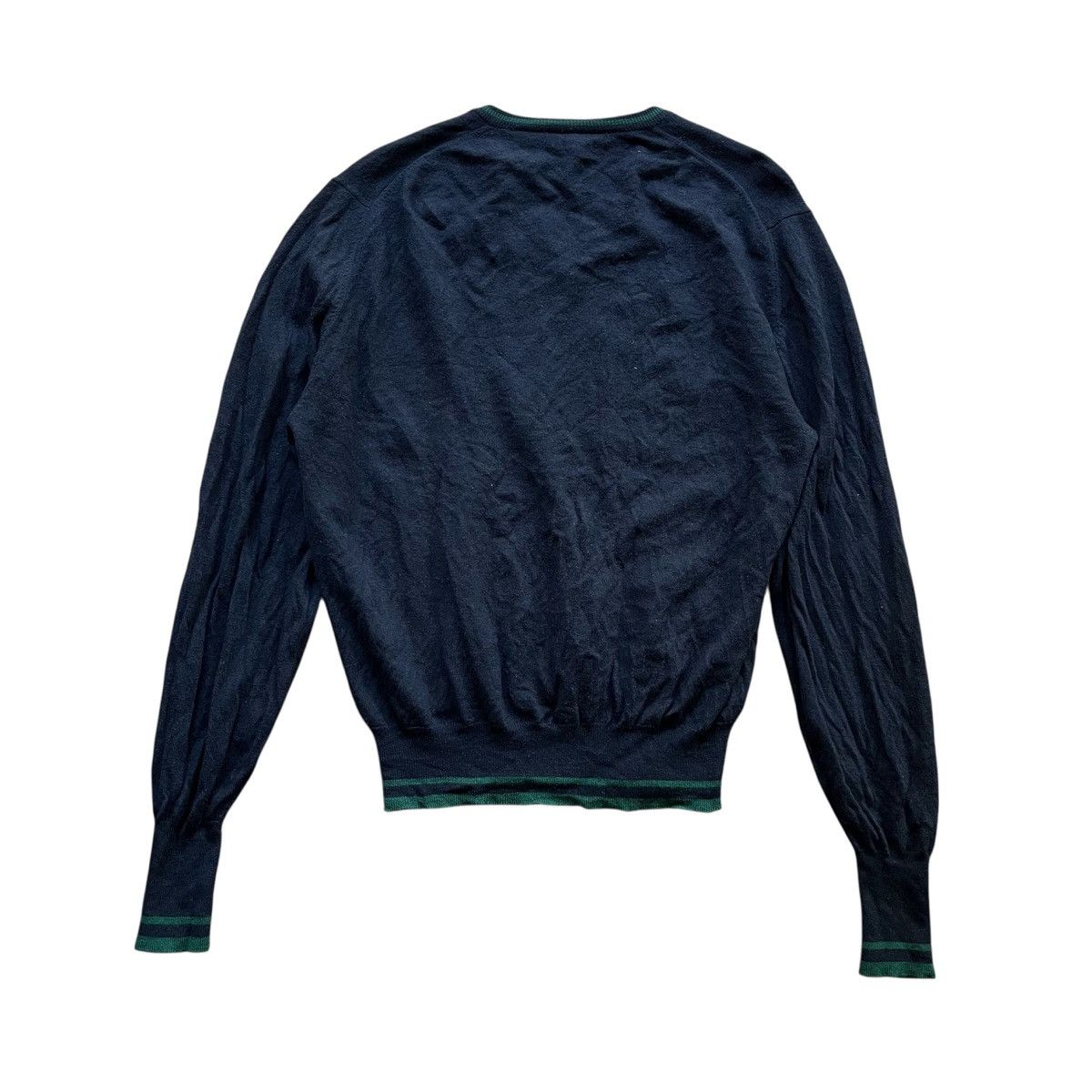 Vintage Vintage Dunhill V-Neck Knitwear Size US XL / EU 56 / 4 - 2 Thumbnail
