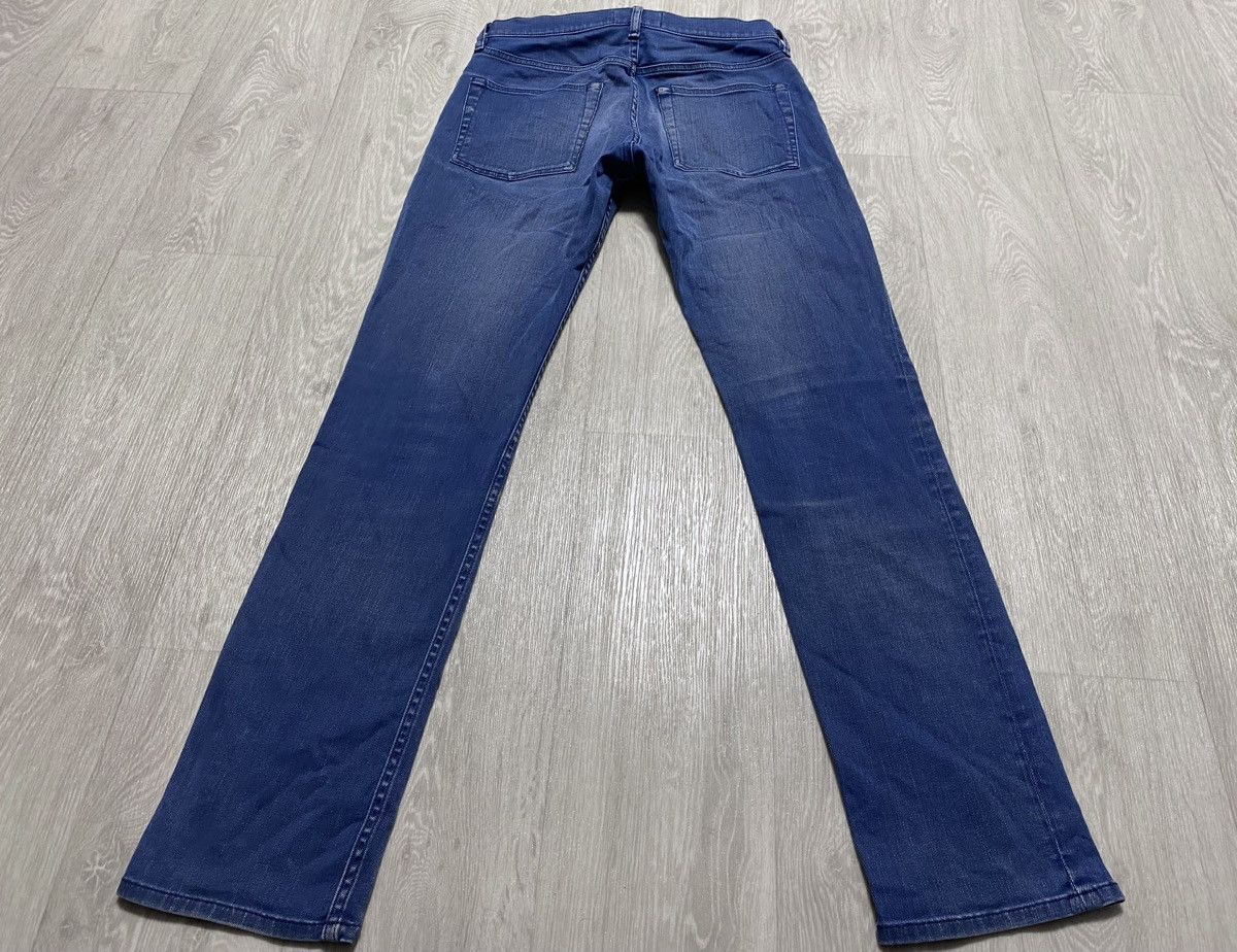 Acne Studios Acne Studios Vega Deep Petrol Washed Blue Stretch Jean Denim Size US 30 / EU 46 - 23 Thumbnail
