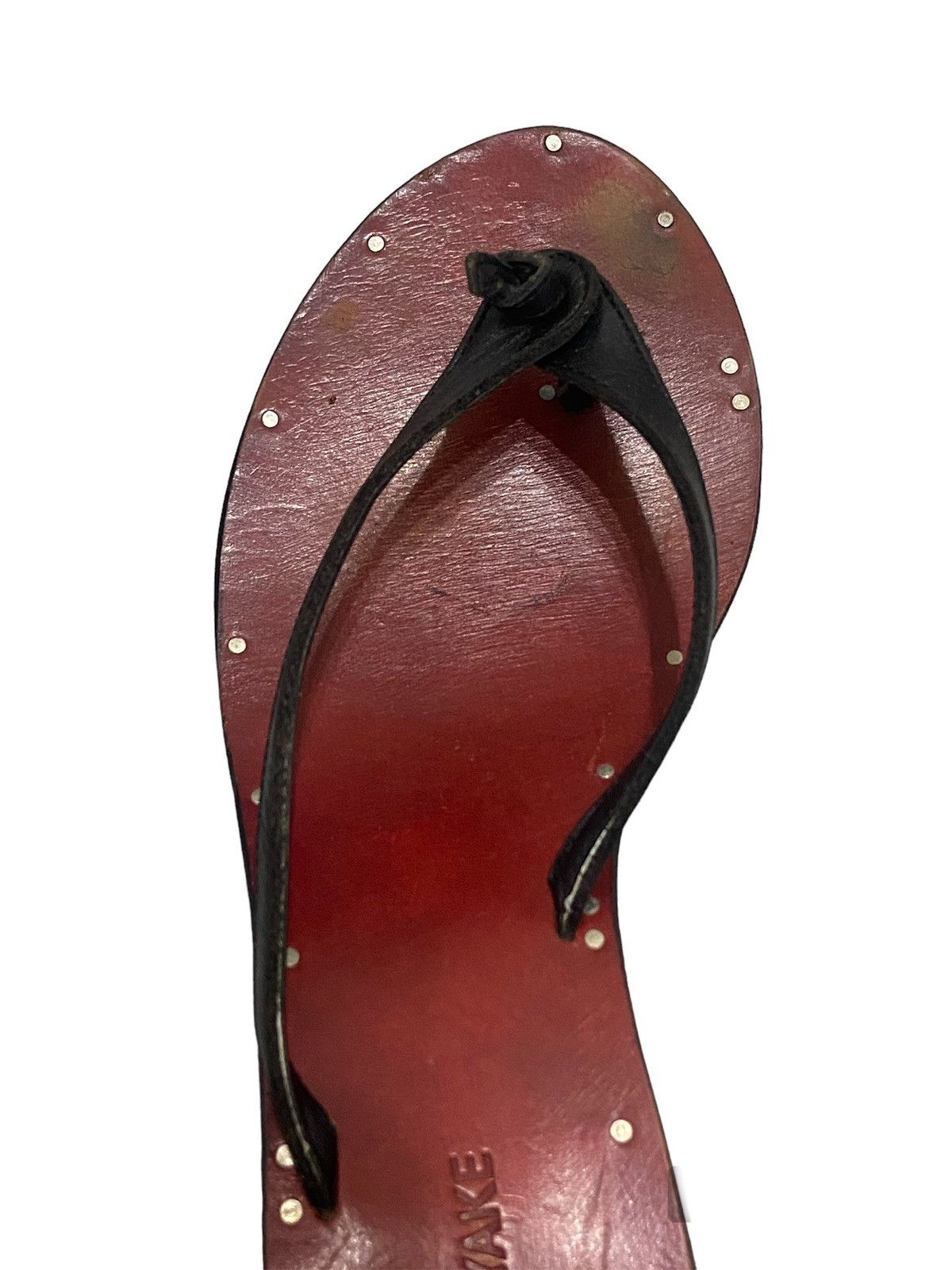 Issey Miyake ISSEY MIYAKE ‼️ BLOCK HEELS WOOD SANDALS Size US 7.5 / IT 37.5 - 3 Thumbnail